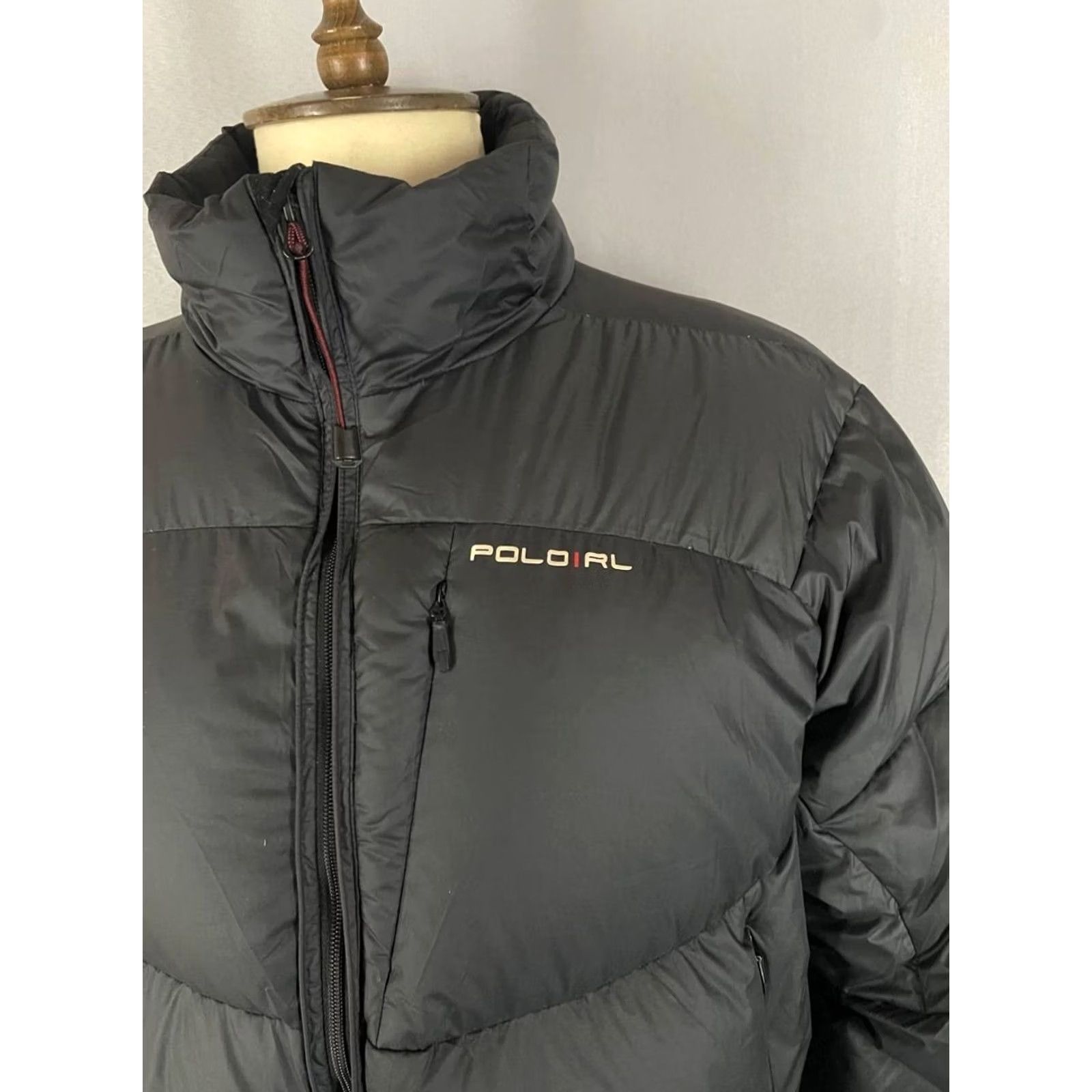 Polo Ralph Lauren Polo Ralph Lauren Mens Puffer Jacket XL Black Polyester Long Sleeve Jacket Size US XL / EU 56 / 4 - 6 Thumbnail