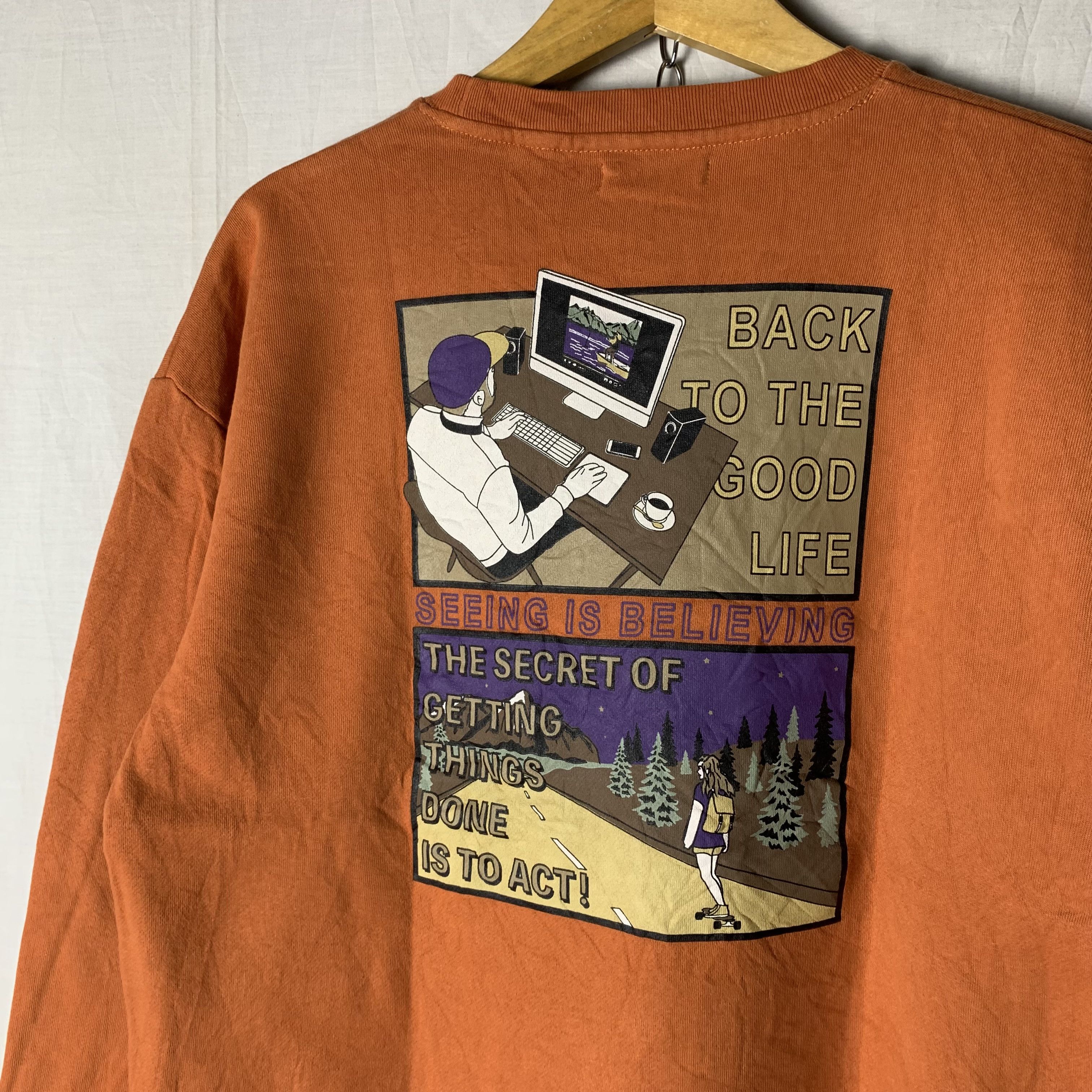 Japanese Brand Quash Sweatshirt Crewneck Japanese Brand Size US M / EU 48-50 / 2 - 2 Thumbnail