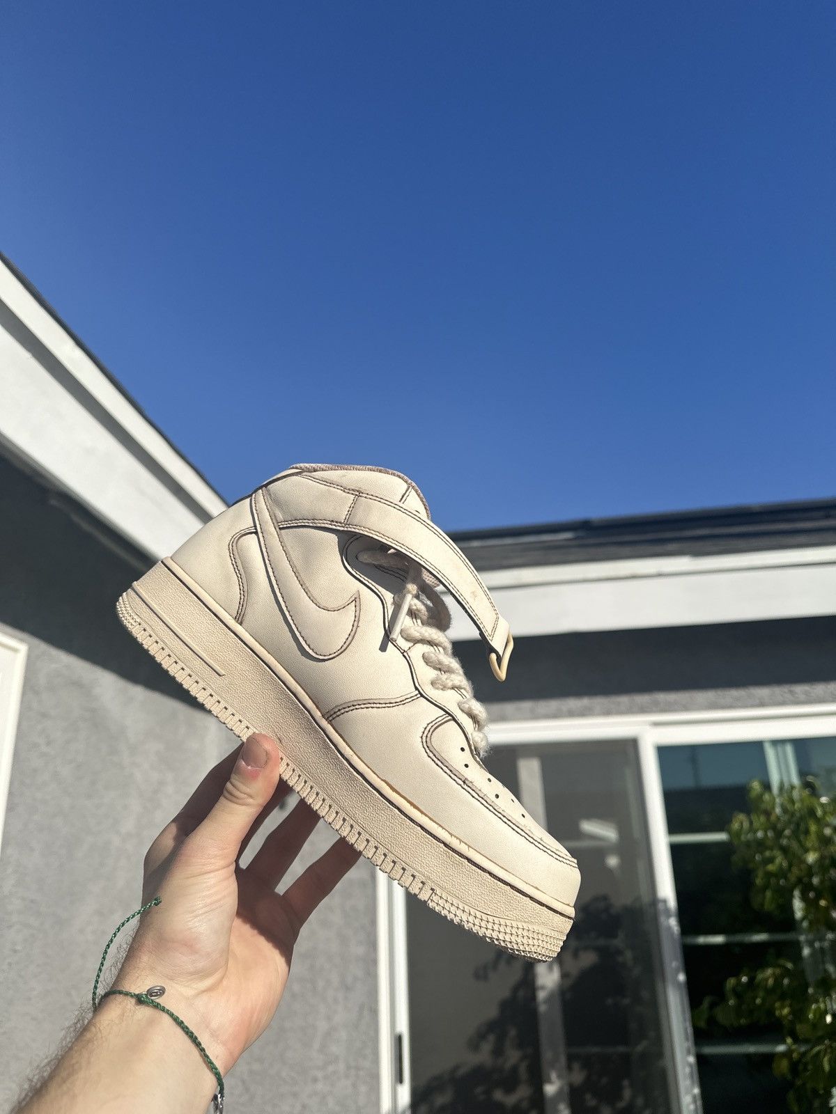 Nike Nike Air Force 1 Mid Coffee Size US 9 / EU 42 - 2 Thumbnail