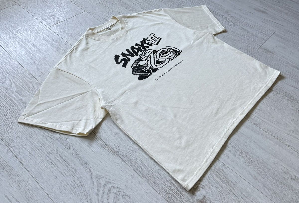 Other Snake II Nokia Custom Boxy Vintage Retro Creme T-Shirt L Size US L / EU 52-54 / 3 - 3 Thumbnail