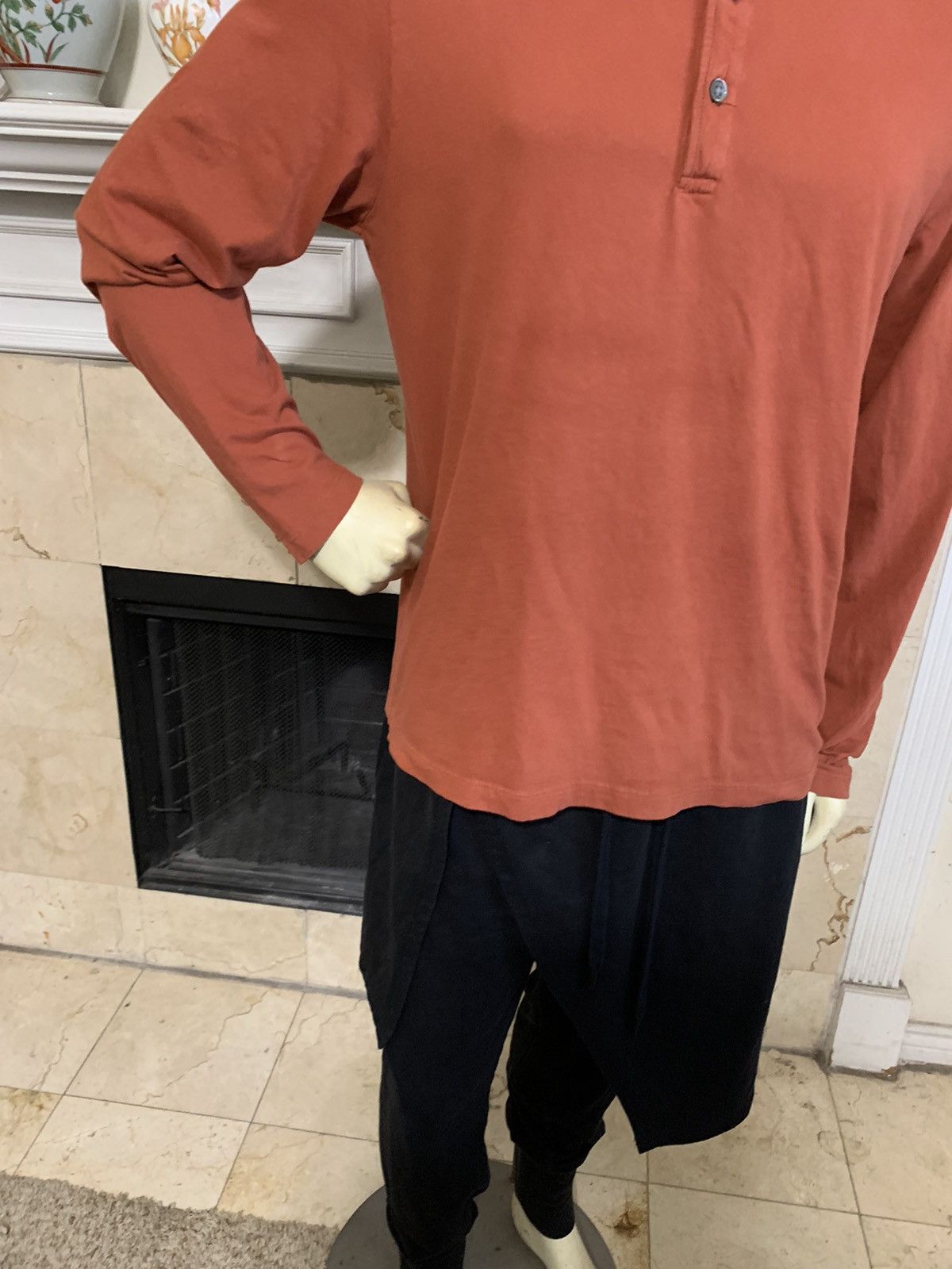 Todd Snyder Premium Jersey LS Henley Size US L / EU 52-54 / 3 - 3 Thumbnail