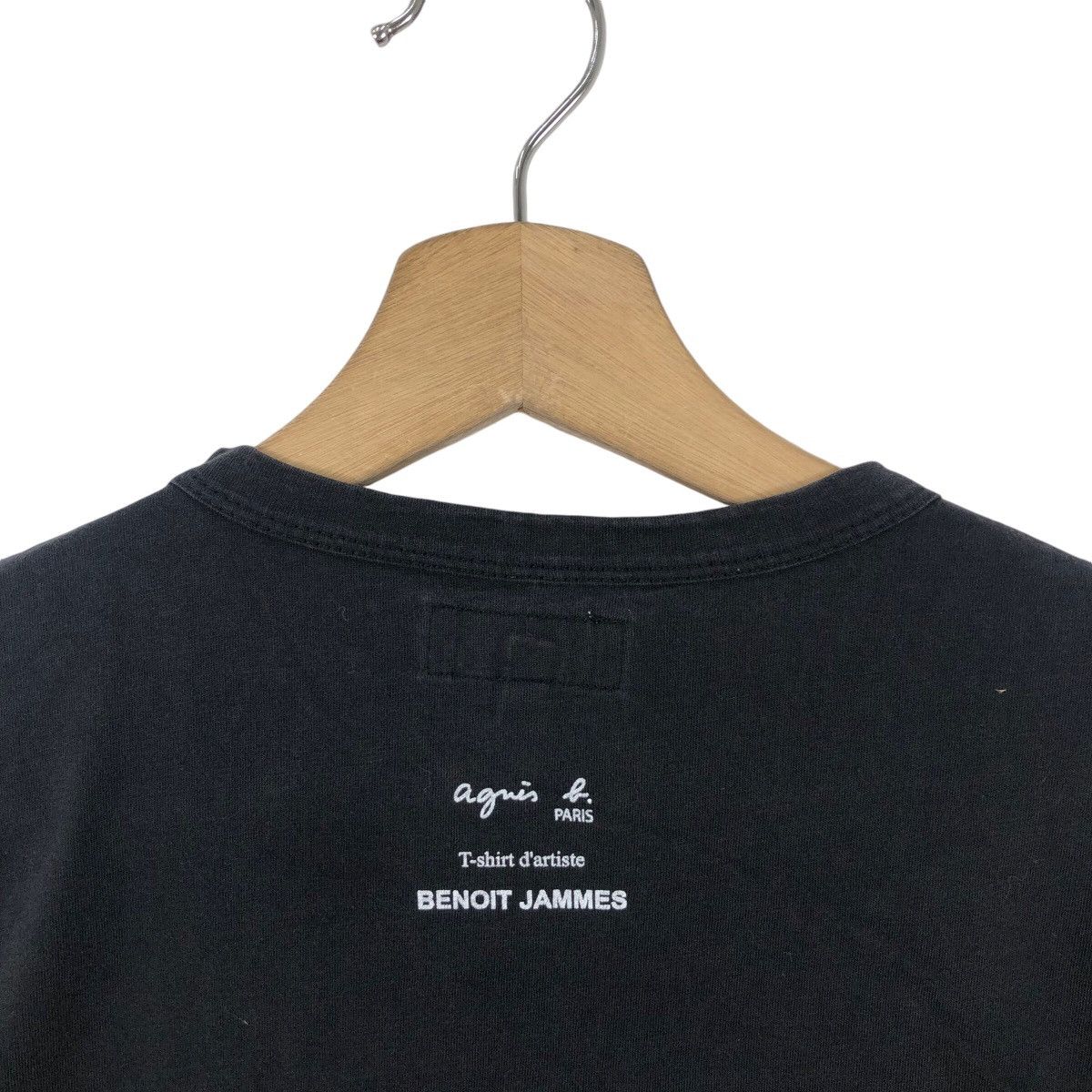 Vintage × agnes b. Vintage AGNES B Homme T-Shirt Big Logo Art Size US L / EU 52-54 / 3 - 5 Thumbnail
