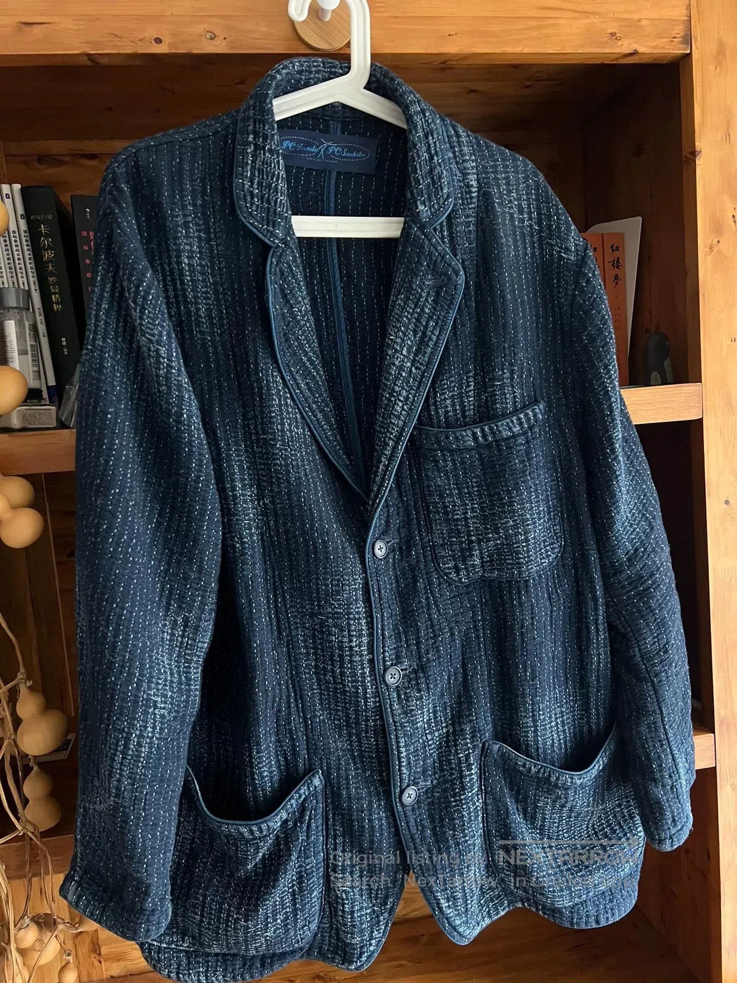 Other unique indigo dyed textured blazer jacket. Size US M / EU 48-50 / 2 - 2 Thumbnail