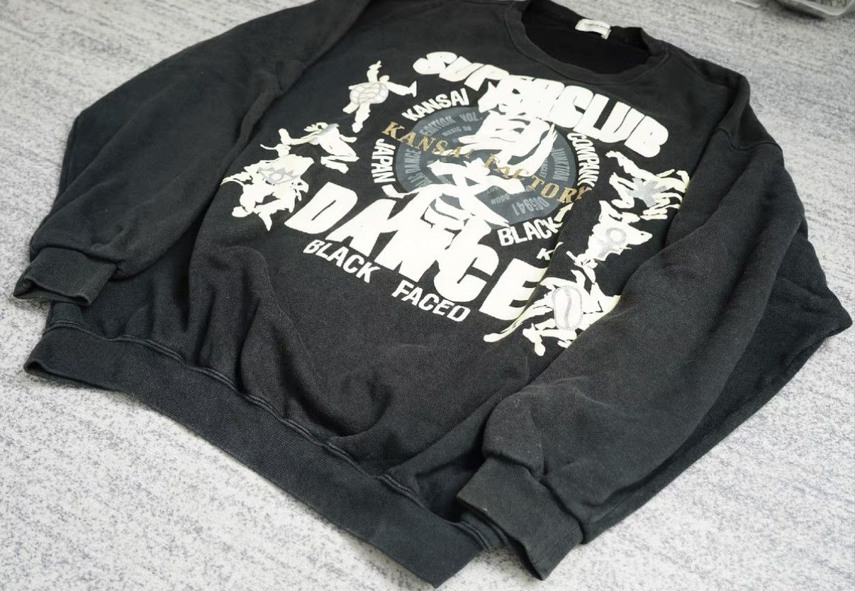 Kansai Yamamoto Kansai Yamamoto Archive Oversized Printed Sweatshirt Size US M / EU 48-50 / 2 - 2 Thumbnail