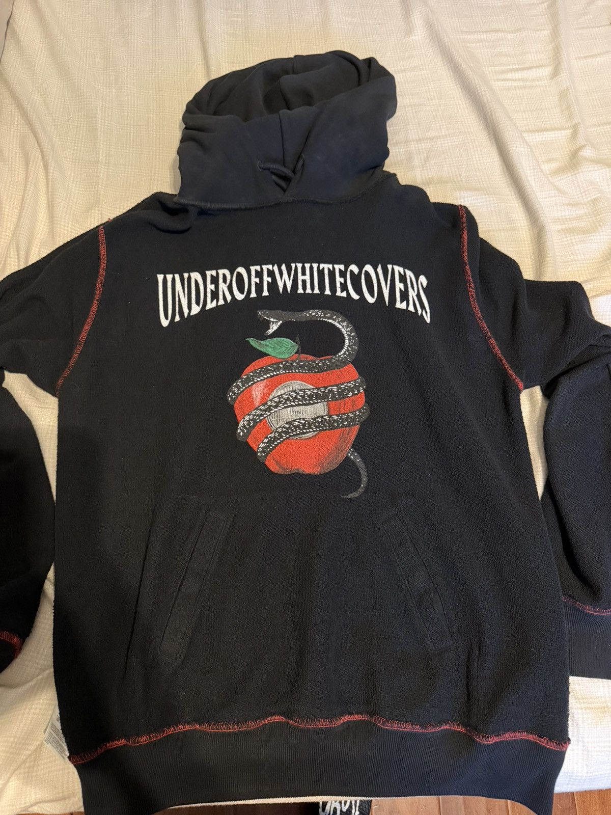 Off-White × Undercover Off white undercover reversible skeleton hoodie Size US M / EU 48-50 / 2 - 4 Thumbnail