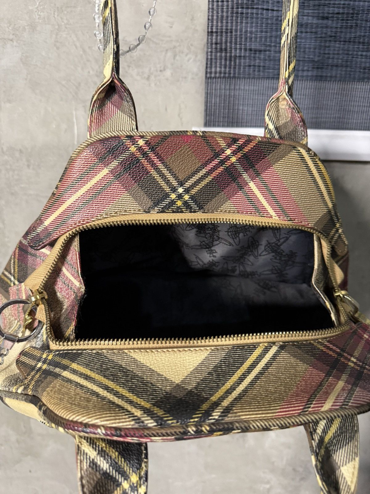 Vivienne Westwood Vivienne Westwood Tartan Plaid Yasmine Bag Size ONE SIZE - 6 Thumbnail