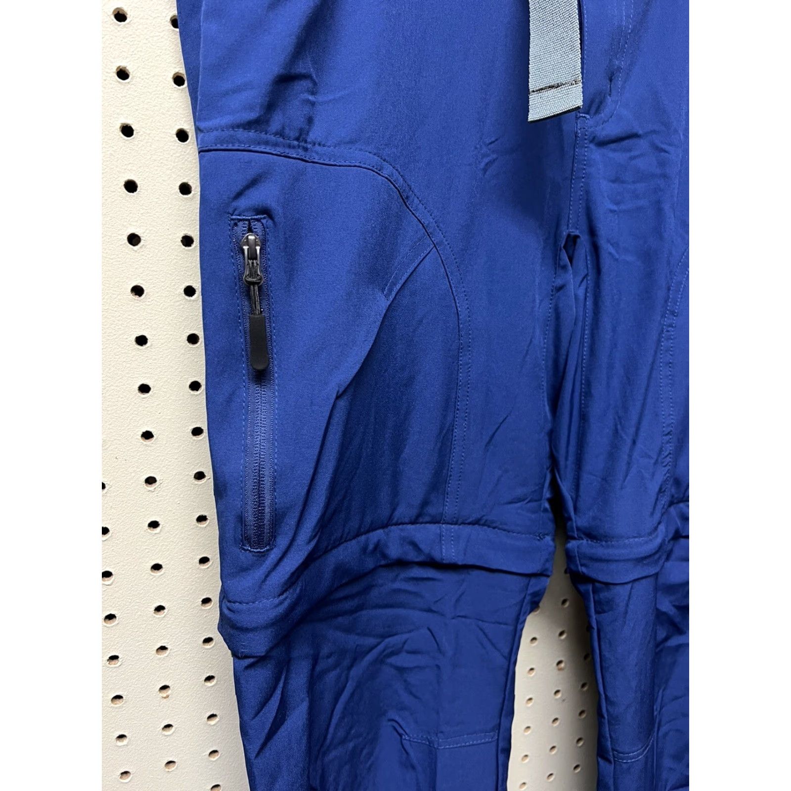 Vintage KD Little Donkey Andy Pants Women's S Blue Convertible Zip-Off Hiking Capri Shorts Size 28" / US 6 / IT 42 - 3 Thumbnail