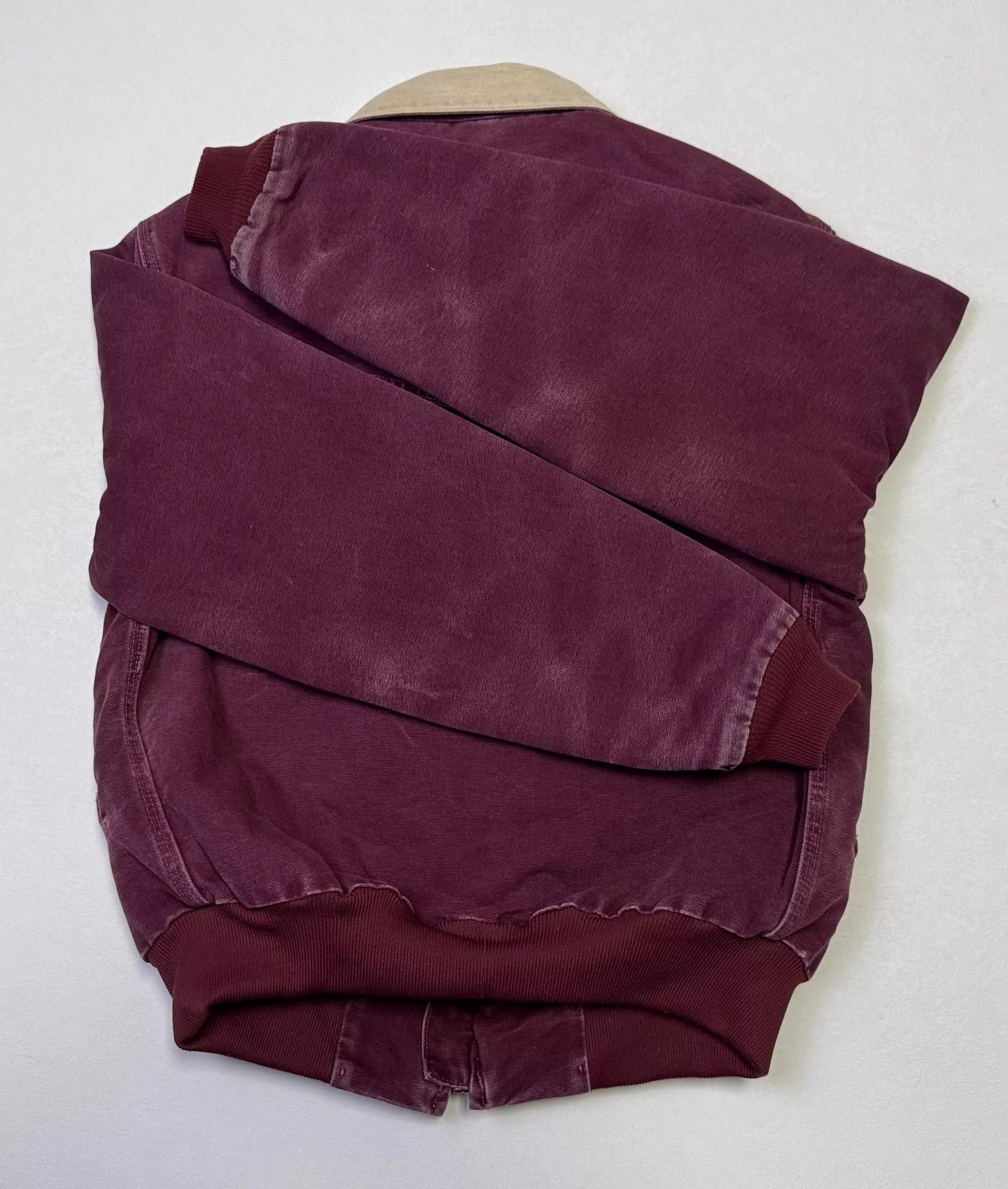 Carhartt Vintage Carhartt JQ2246 Wine M Santa Fe Jacket Size US M / EU 48-50 / 2 - 6 Thumbnail