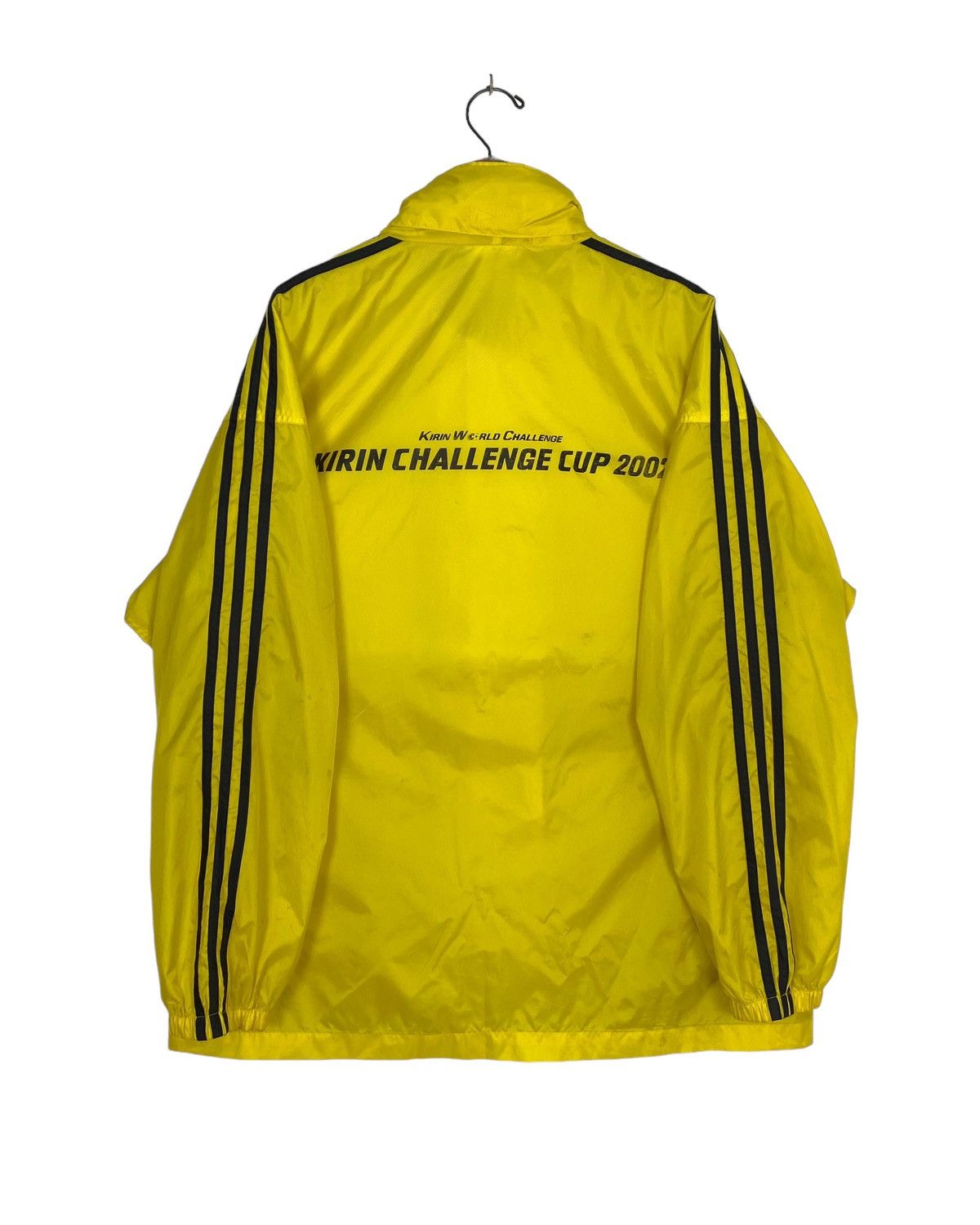 Adidas Rare‼️ Adidas Stripe Kirin Challenge Cup 2002 Light Jacket Size US L / EU 52-54 / 3 - 4 Thumbnail