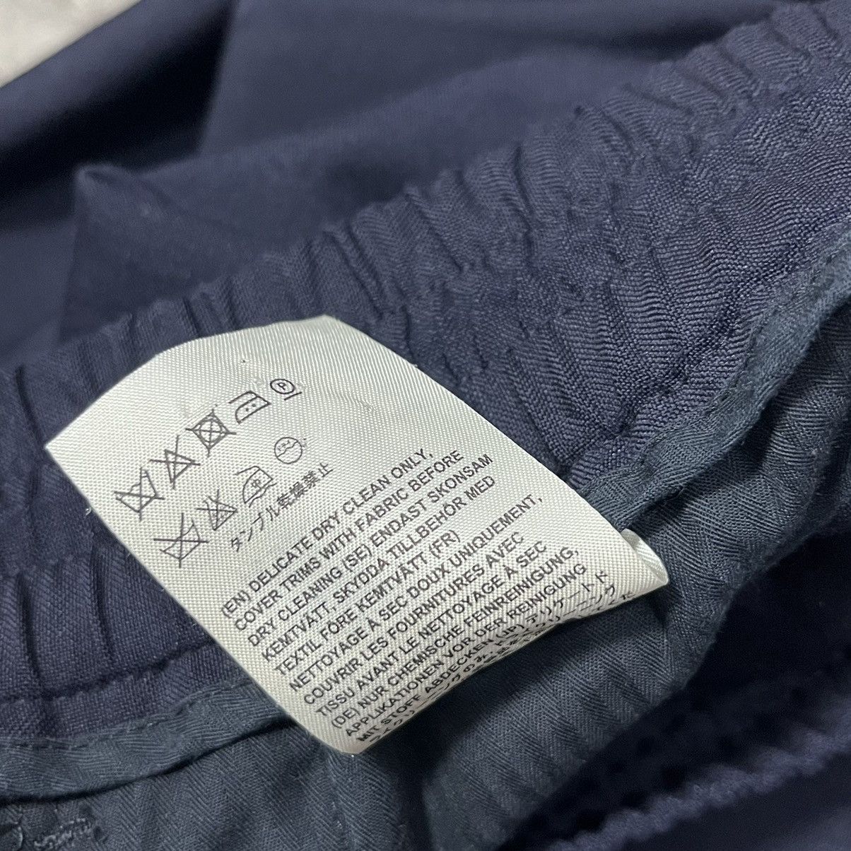 Acne Studios Acne Studios Ryder L Wool Mohair Pant - Navy Size US 32 / EU 48 - 11 Thumbnail