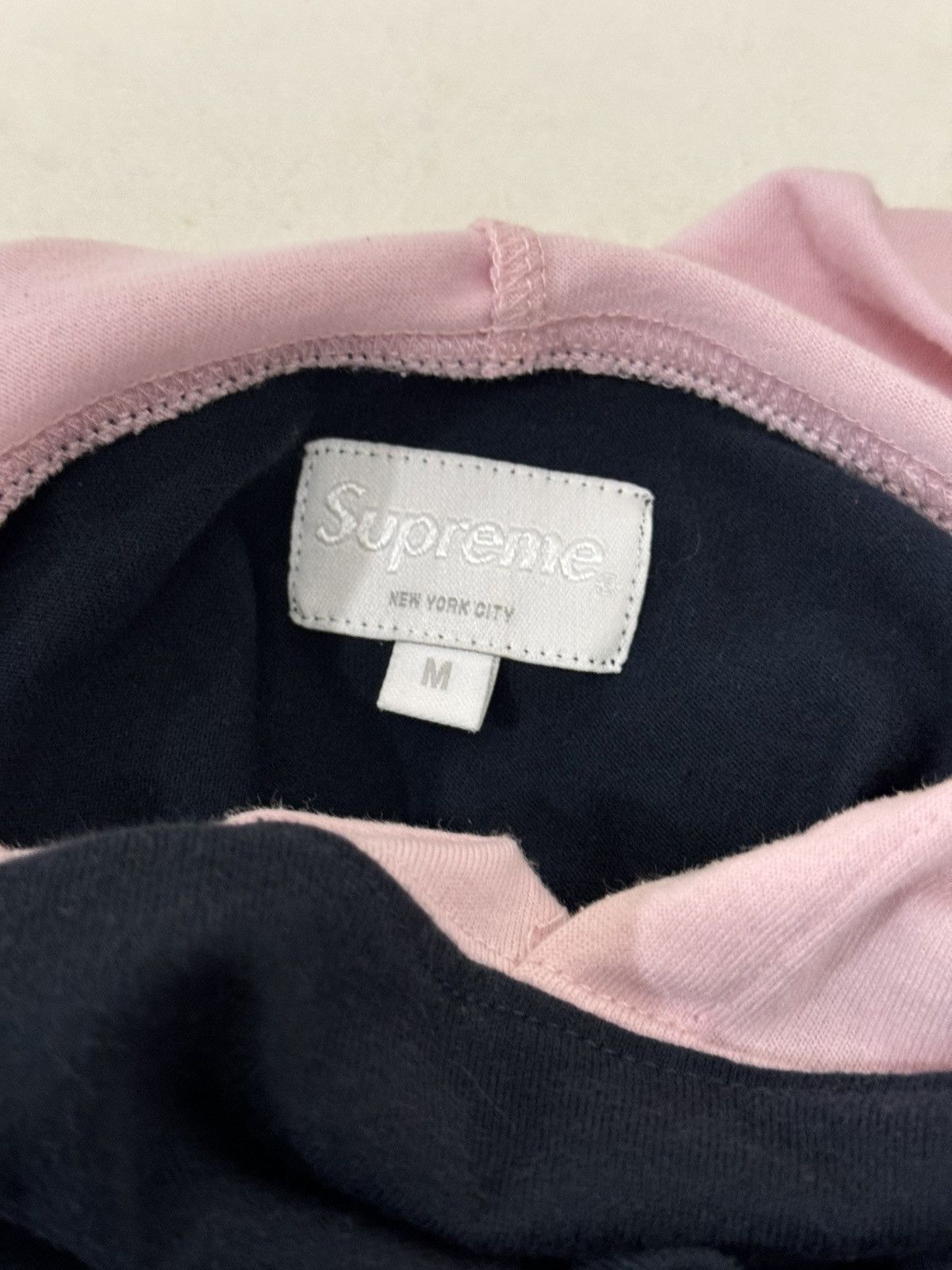 Supreme Supreme Contrast Hooded 2-Tone L/S SS17 SZ Medium Navy 🔥 Size US M / EU 48-50 / 2 - 10 Thumbnail