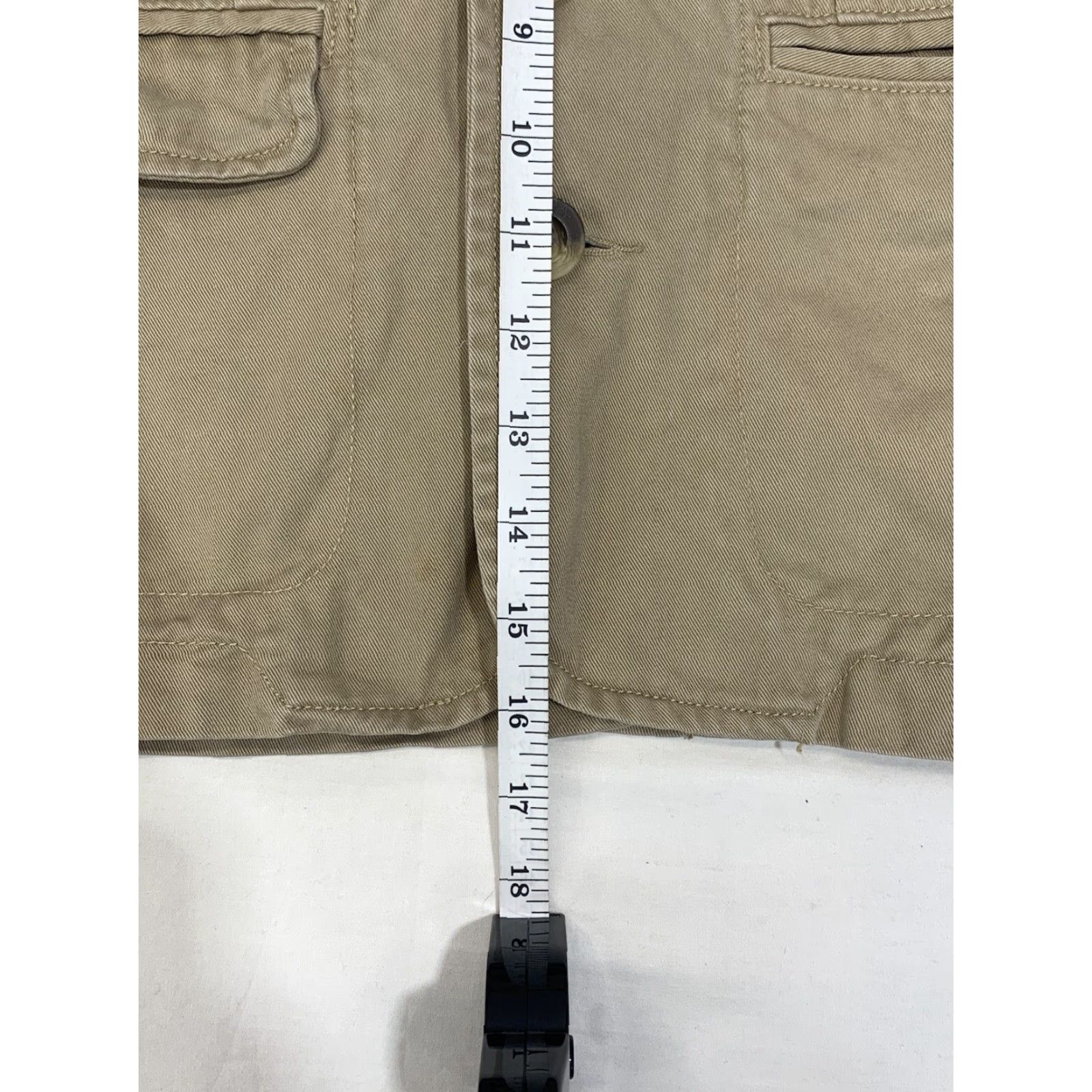 Gap GAP Jacket Women S Short Cotton Beige 3-Button Peacoat Casual Vintage No Brown Snap Bohemian Cowboy Hipster Southwestern Fall Winter Size S / US 4 / IT 40 - 6 Thumbnail