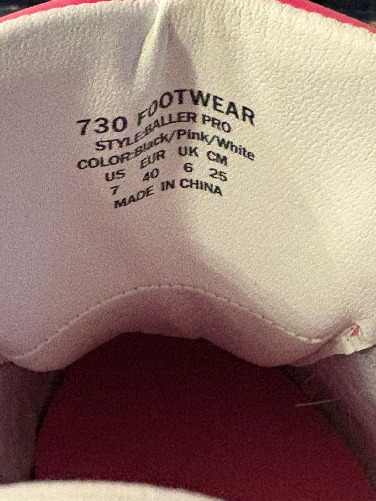 Asspizza Pink 730 Baller Pros Size US 7.5 / EU 40-41 - 6 Thumbnail