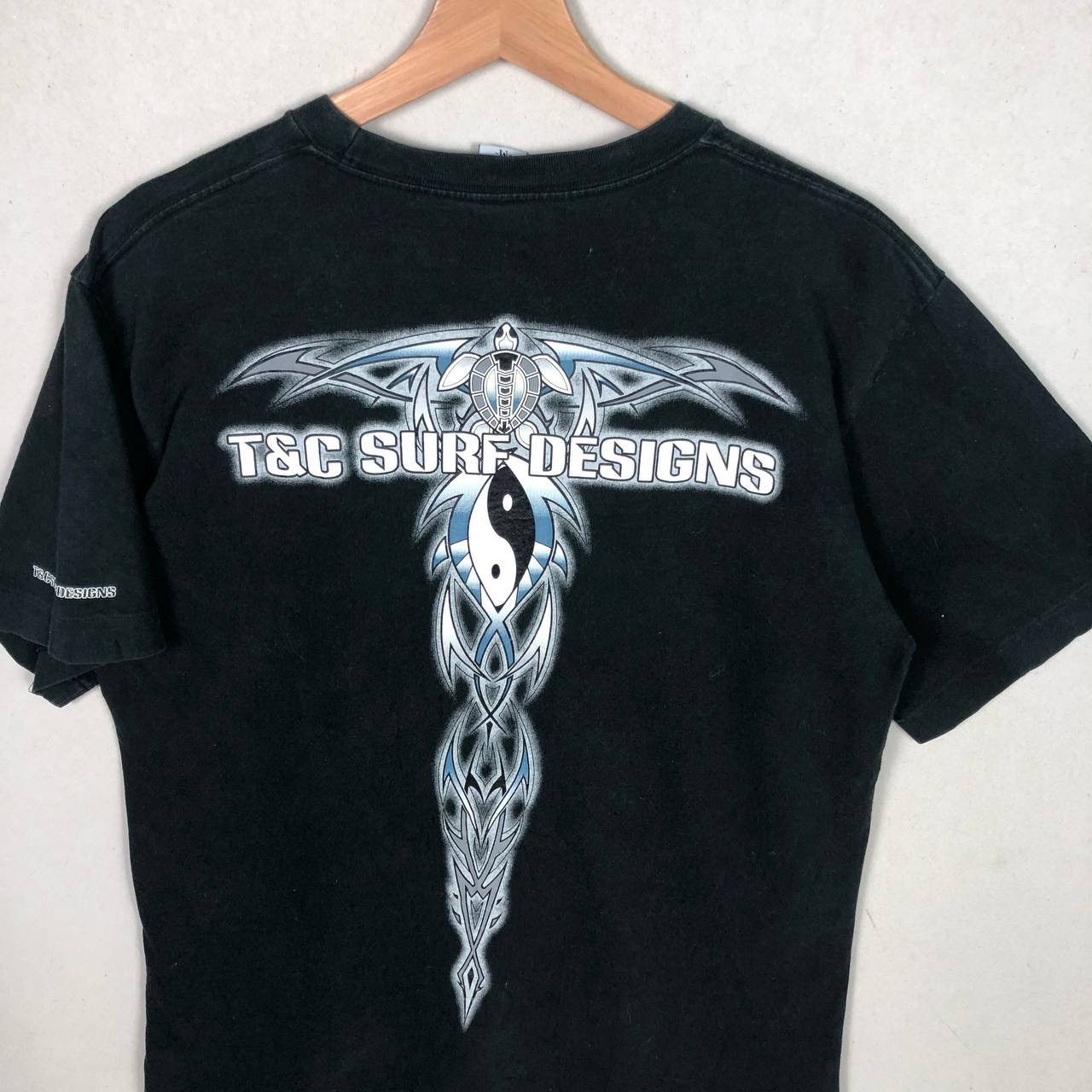Vintage Vintage 90s T&C Surf Design Rare Printed Tee Shirt Size US M / EU 48-50 / 2 - 3 Thumbnail