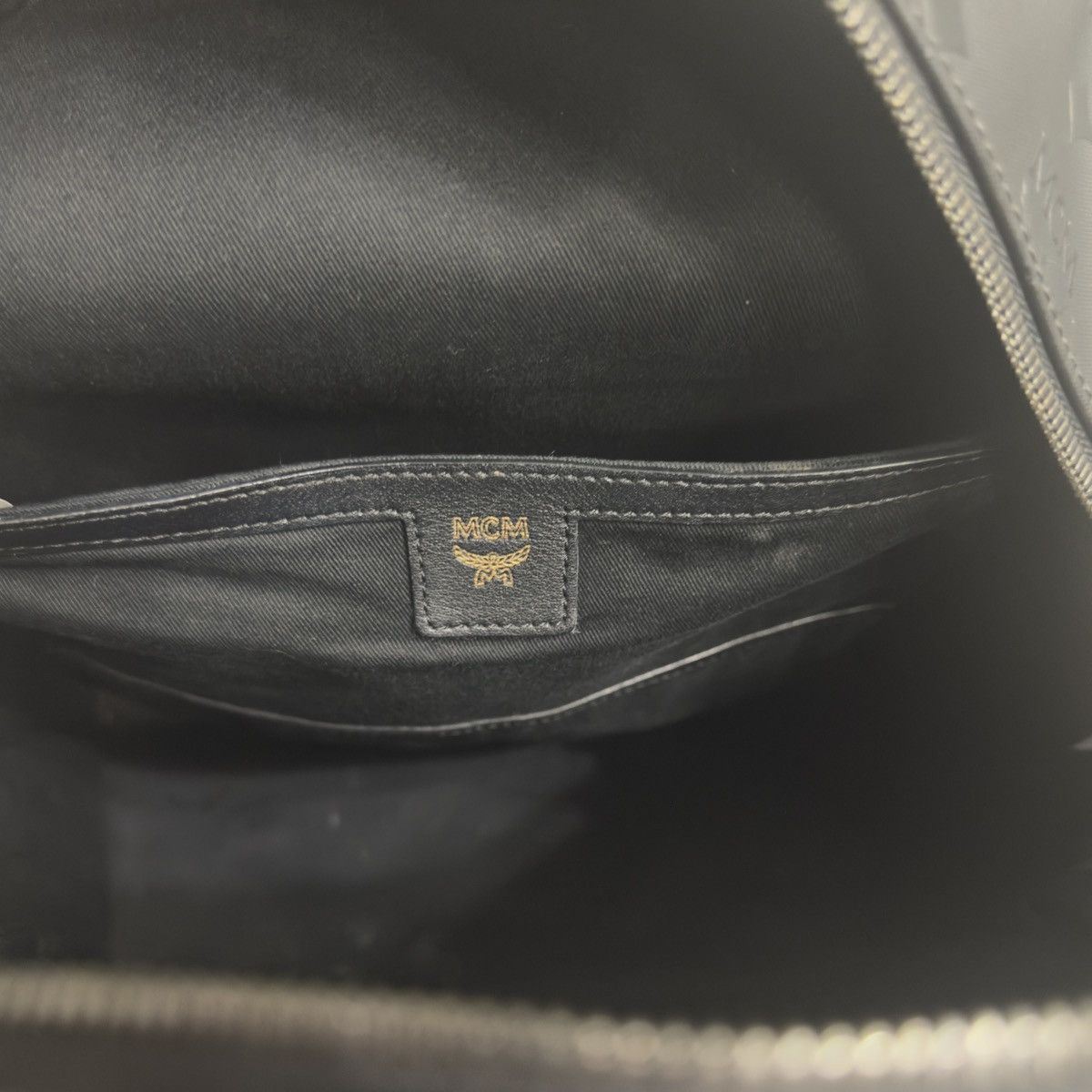 MCM MCM Black Studded Backpack Size ONE SIZE - 7 Thumbnail