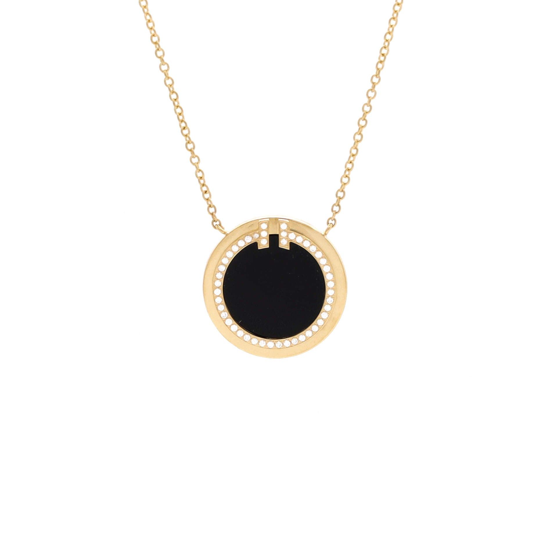 Tiffany & Co. T Circle Pendant Necklace Size ONE SIZE - 1 Thumbnail