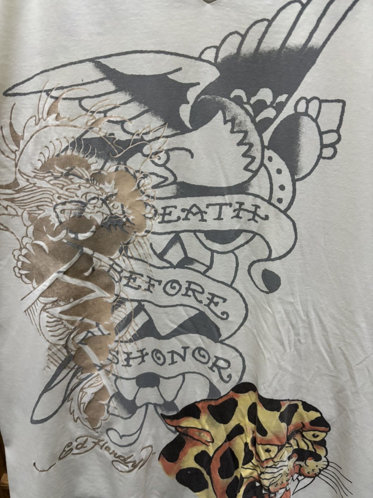 Ed Hardy Ed hardy v neck Tee Size US L / EU 52-54 / 3 - 2 Thumbnail