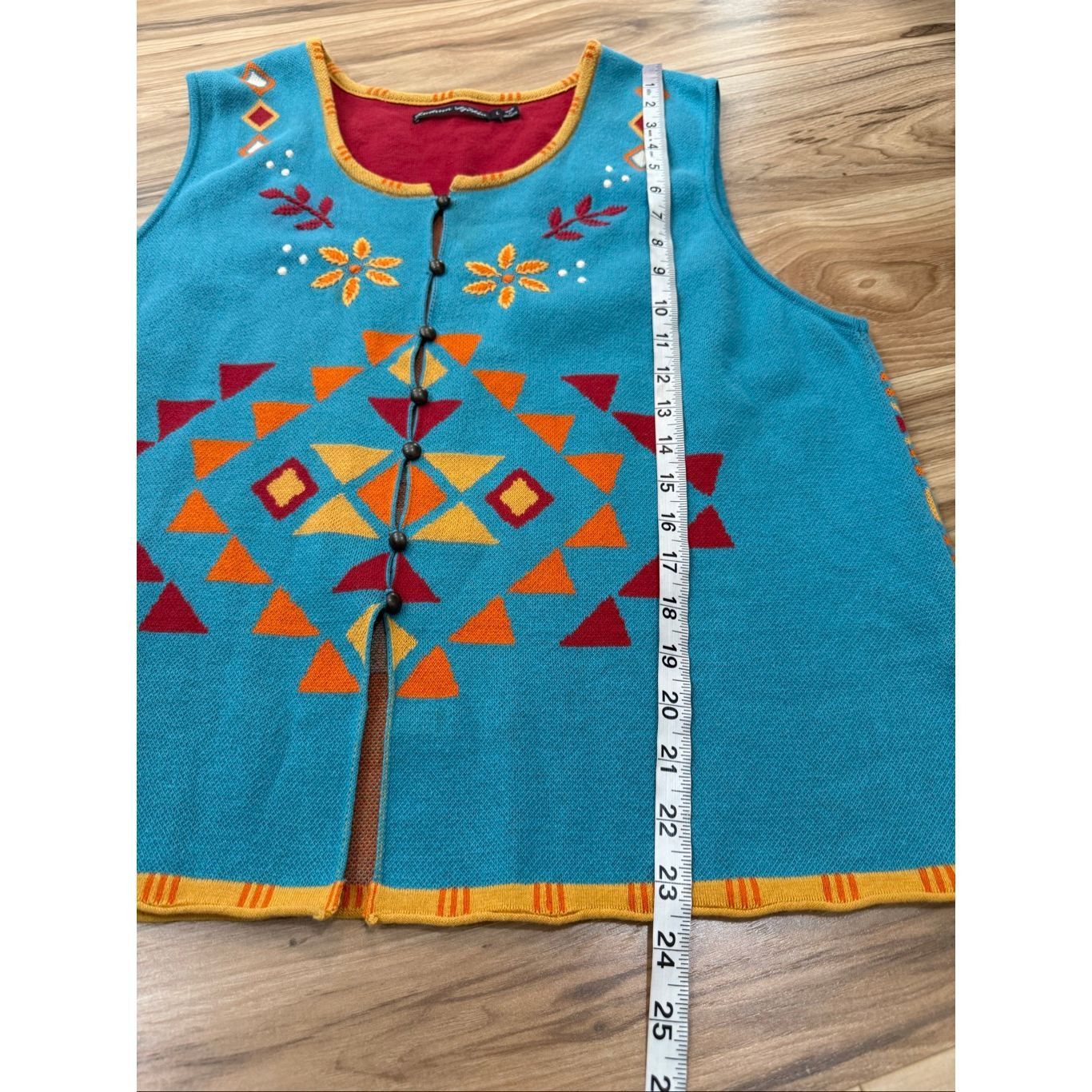 Guru Gudrun Sjoden Aztec Arrow vest size Large Size L / US 10 / IT 46 - 7 Thumbnail