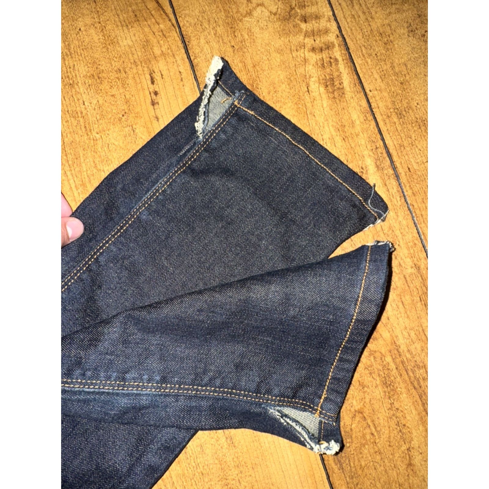 Obey VINTAGE OBEY Jeans Straight Slim Dark Wash 30x33 Mens Denim Stretch Skater Y2K Streetwear Size US 30 / EU 46 - 4 Thumbnail
