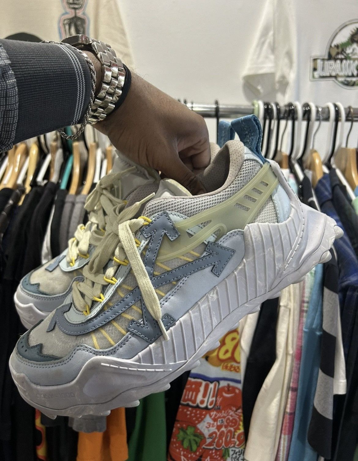 Off-White Off-White Odsy-1000 Sneakers Size US 7 / EU 40 - 3 Thumbnail