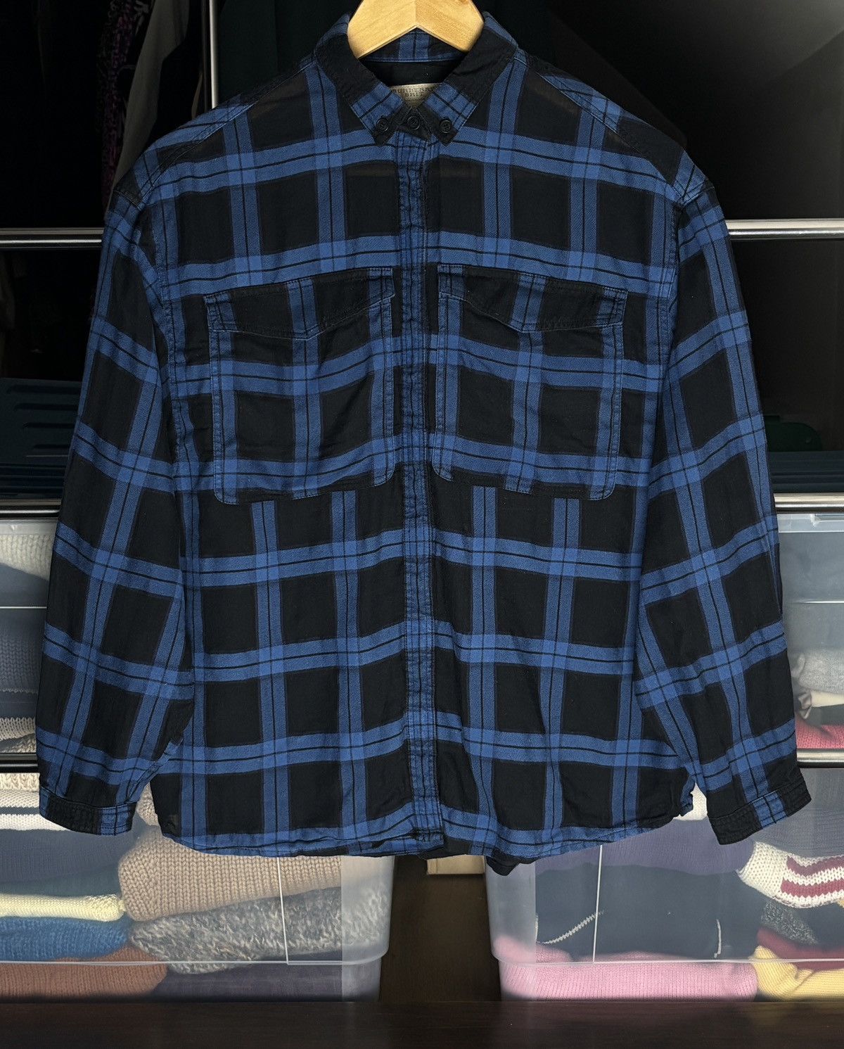 Burberry Burberry Brit Checked Button Up Vintage Shirt Size S / US 4 / IT 40 - 1 Thumbnail