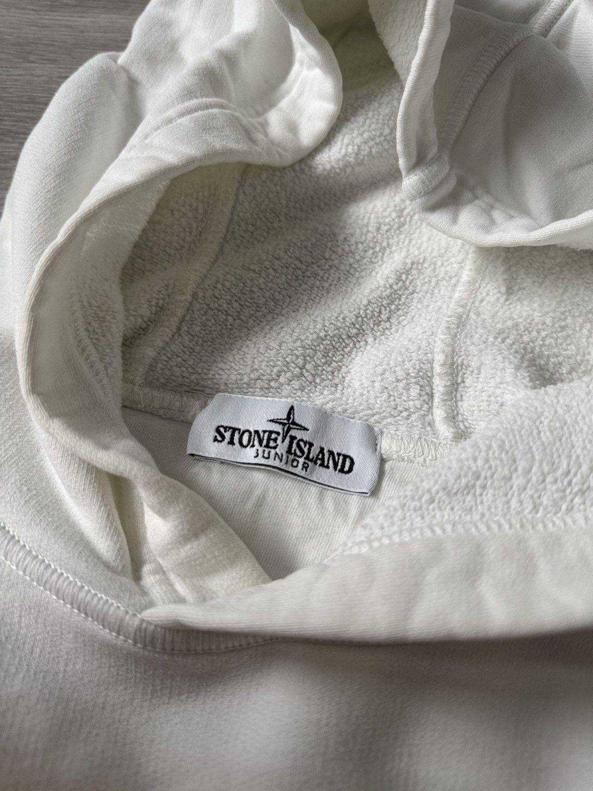 Stone Island White stone island hoodie Size US S / EU 44-46 / 1 - 9 Thumbnail