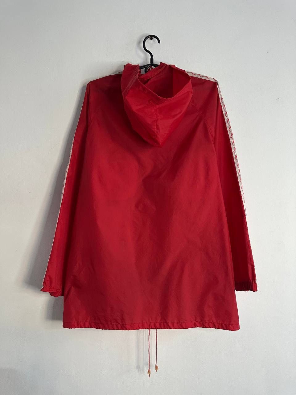 Puma Vintage Puma red windbreaker jacket with logo tape sleeves Size US L / EU 52-54 / 3 - 8 Thumbnail