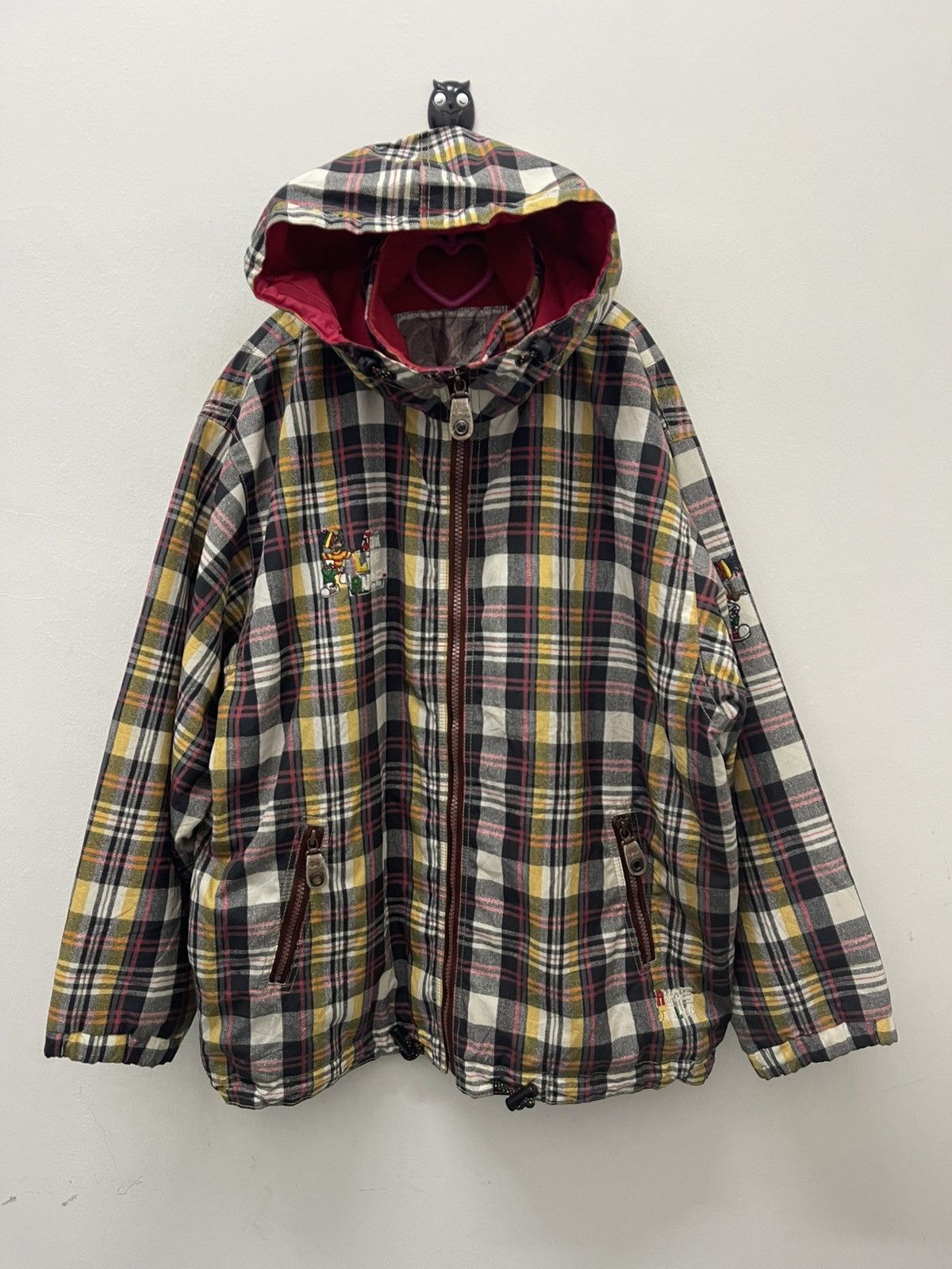 Rare Vintage JAM LIVE AUGE Goldwin Japan Rasta Rap Jacket