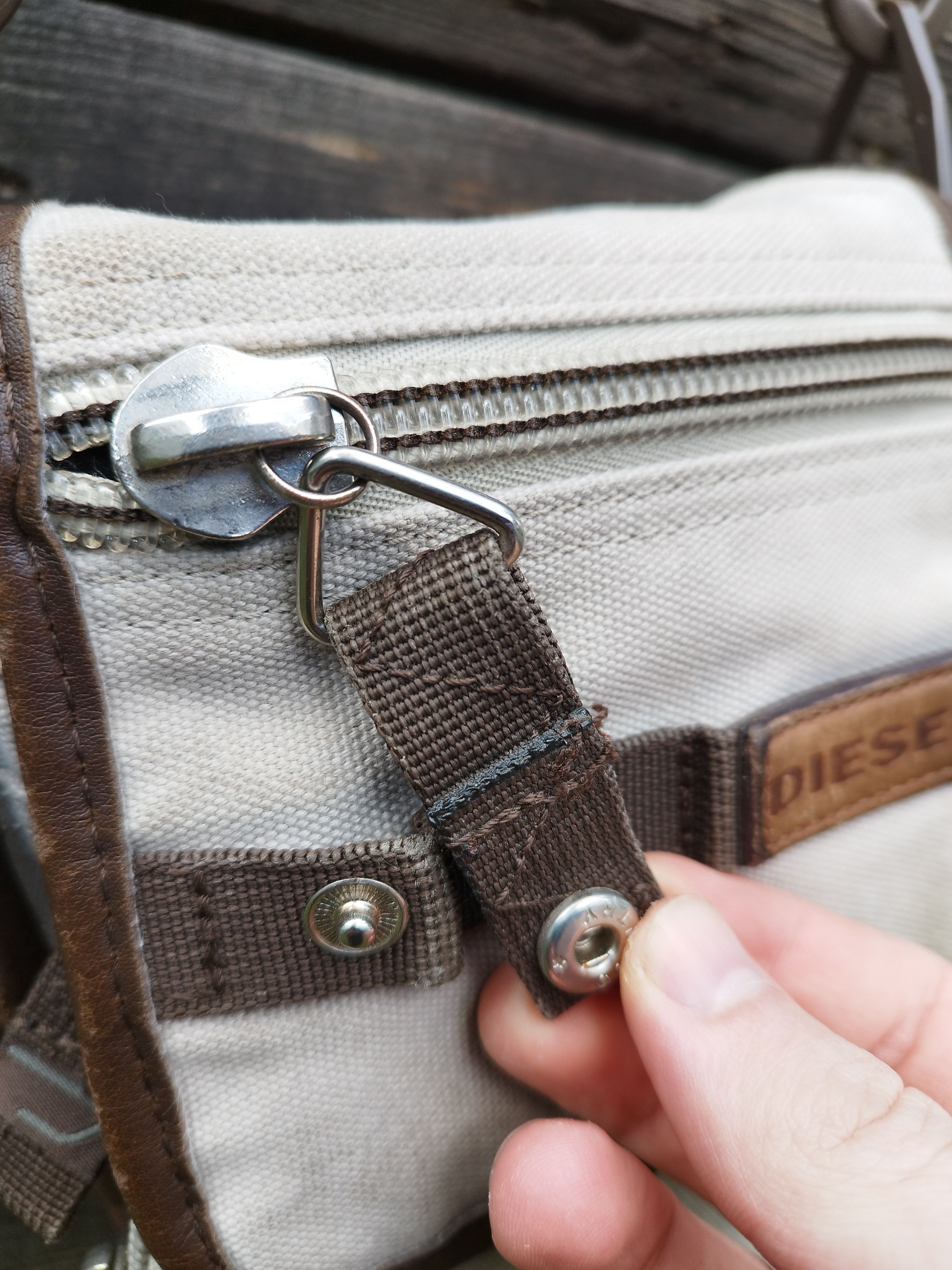 Diesel Vintage Diesel Spare Parts Messenger Bag Utility Crossbody Size ONE SIZE - 4 Thumbnail