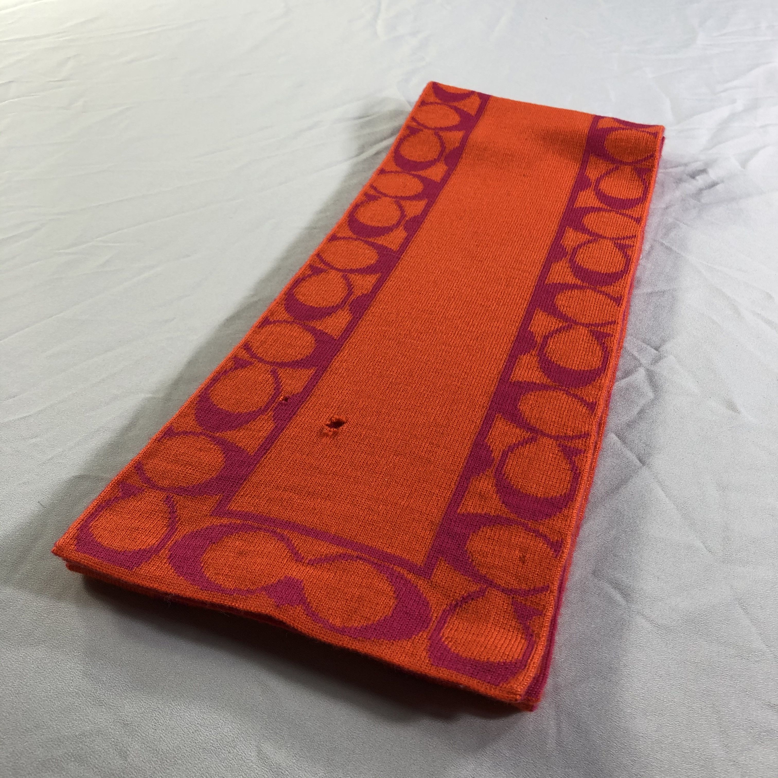 Coach Coach Monogram Scarf Muffler Neckwear V2365 Size ONE SIZE - 4 Thumbnail
