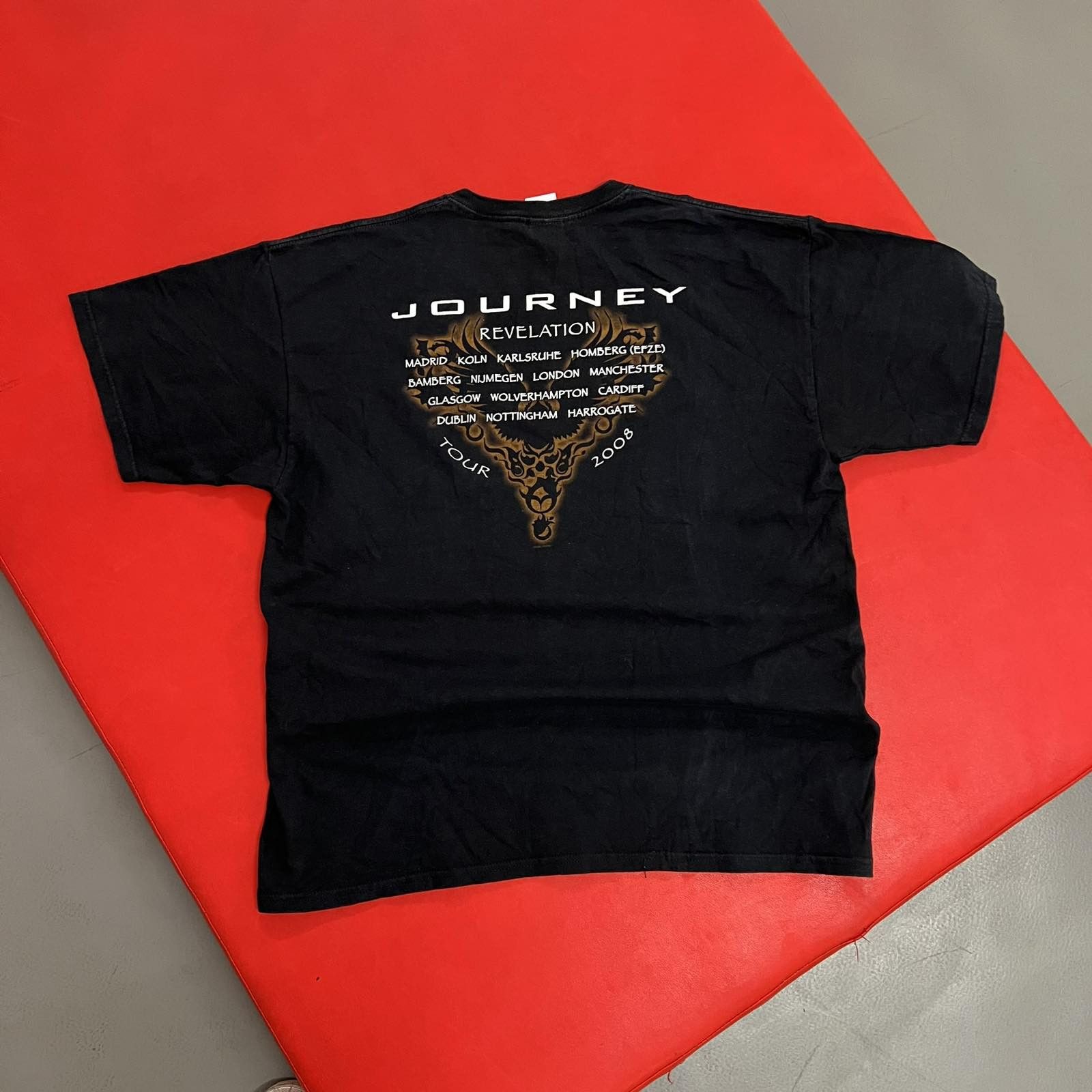 Band Tees Journey Revelation Tour 2008 T Shirt Black Sz XL Size US XL / EU 56 / 4 - 2 Thumbnail