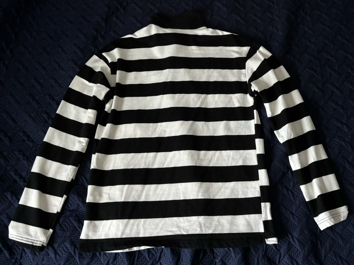 Shein SHEIN x Dazy Polo Striped Long Sleeve Shirt Size US S / EU 44-46 / 1 - 3 Thumbnail