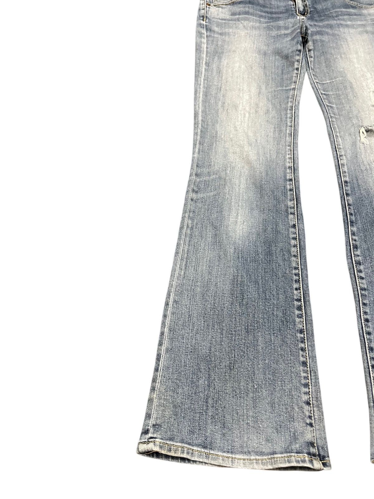 Jun Takahashi Vintage Uniqlo Style Up Flare Denim Size US 34 / EU 50 - 4 Thumbnail
