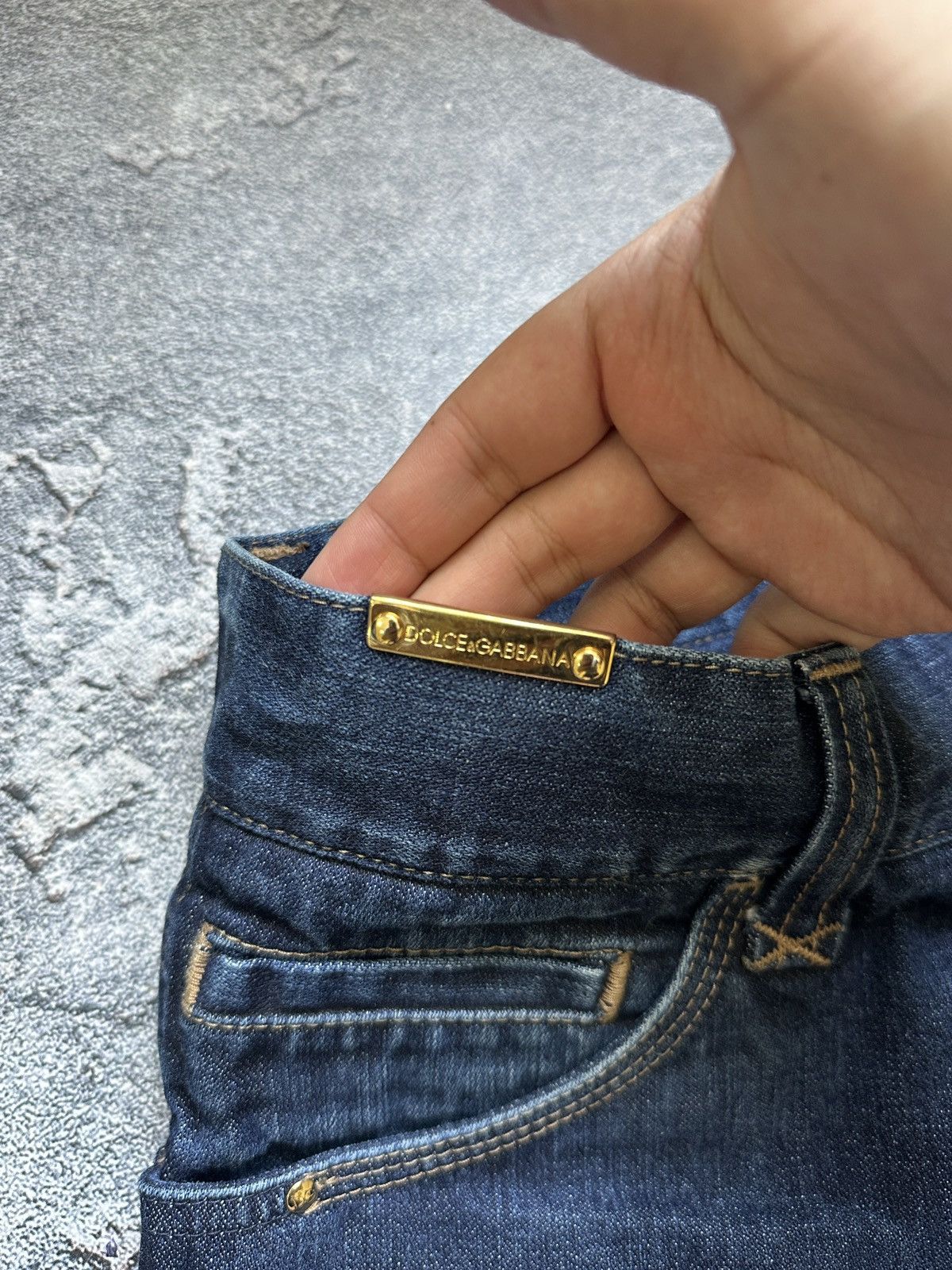 Dolce & Gabbana Dolce & Gabbana Mens Classic Denim Pants Jeans Size 30 Size US 30 / EU 46 - 6 Thumbnail