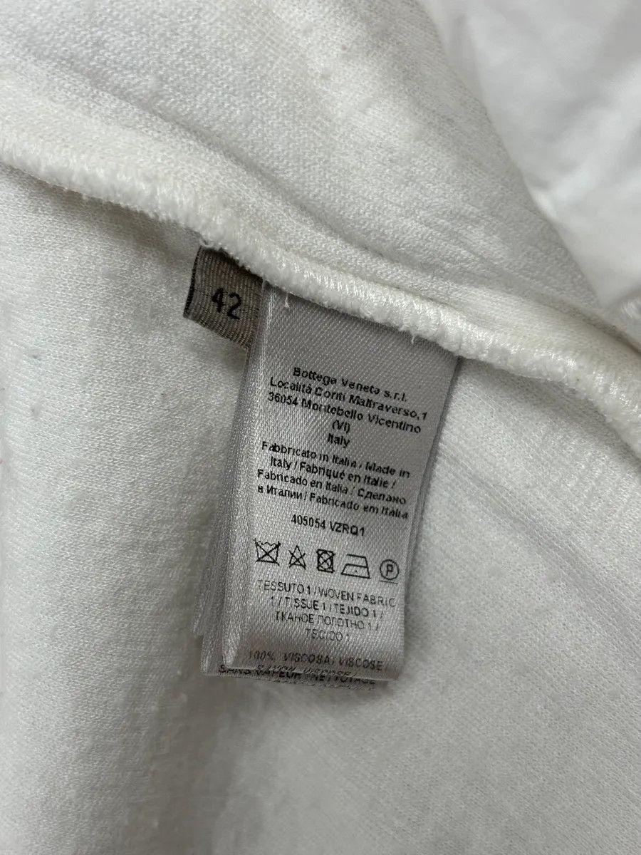 Bottega Veneta Bottega Veneta White Brown & Red Tricolor Track Jacket Size S / US 4 / IT 40 - 11 Thumbnail