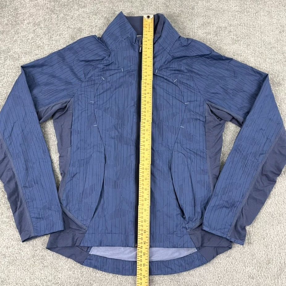 Lululemon LULULEMON Jacket Adult Size 6 Blue Nylon Full Zip Lightweight Pockets Running Activewear Womens Size M / US 6-8 / IT 42-44 - 5 Thumbnail