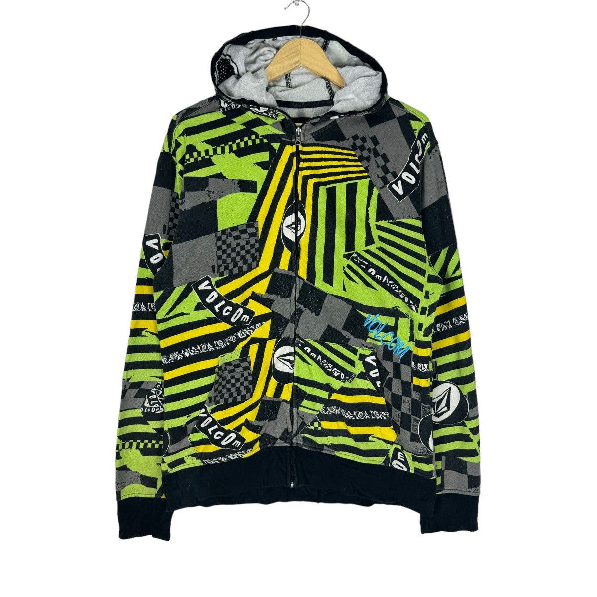 Volcom ☀️VOLCOM SKATE HOODIE ZIPPER SWEATSHIRT PULLOVER Size US M / EU 48-50 / 2 - 1 Thumbnail