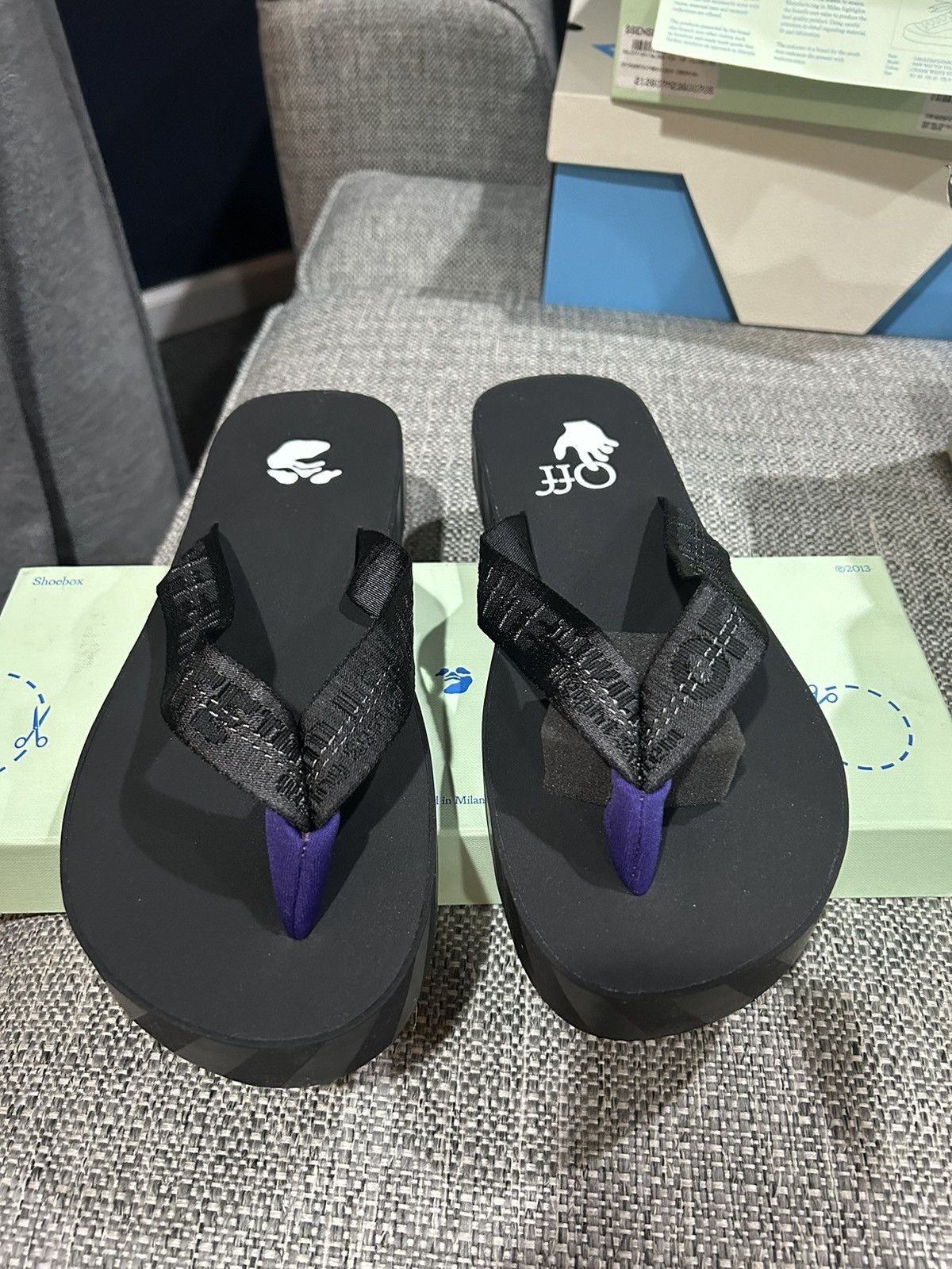 Off-White Off-White sandals Size US 9.5 / EU 42-43 - 1 Thumbnail