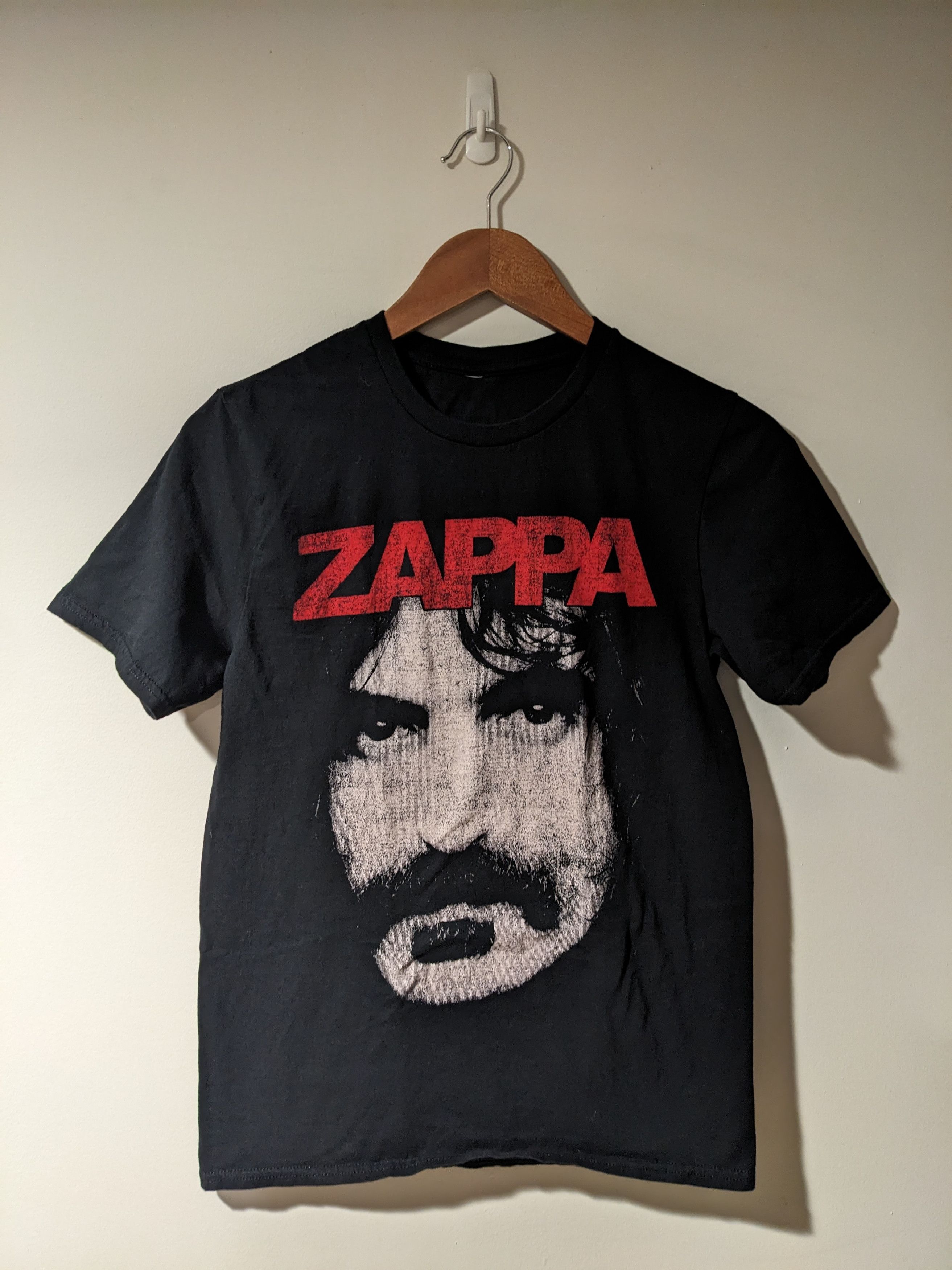 Band Tees × Vintage Vintage 2010's Frank Zappa Face Rock Music Small T-Shirt Size US S / EU 44-46 / 1 - 1 Thumbnail