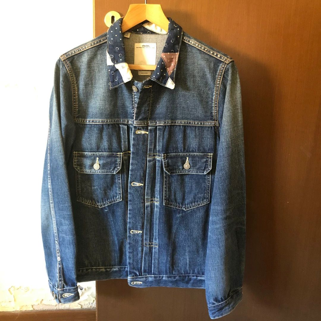 Visvim visvim 101 vintage denim jacket with floral collar Size US L / EU 52-54 / 3 - 1 Thumbnail