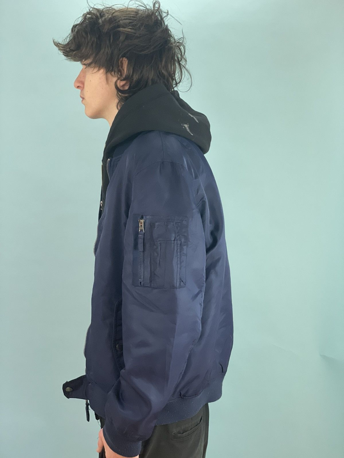 Vintage Vintage Flight jacket militairy Bomber Jacket MA1 Size US M / EU 48-50 / 2 - 1 Thumbnail