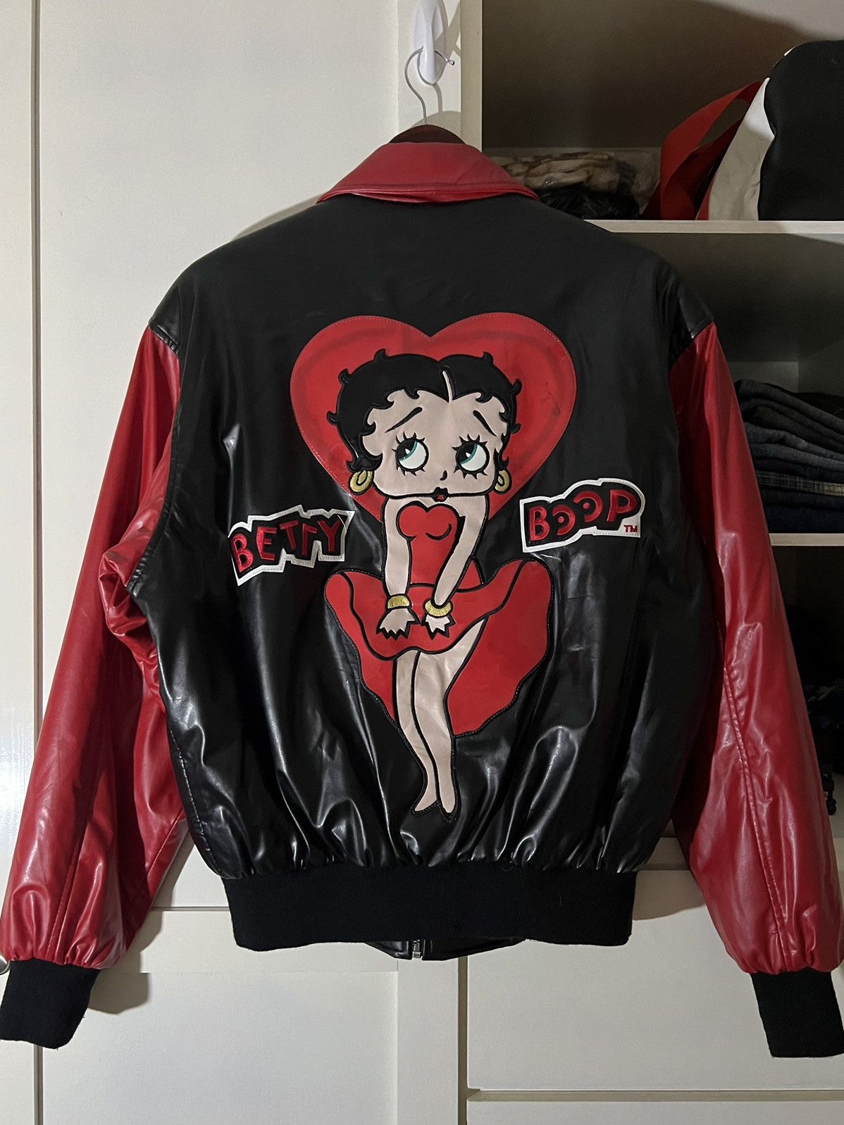 Vintage 2004 Betty on sale Boop Leather Jacket