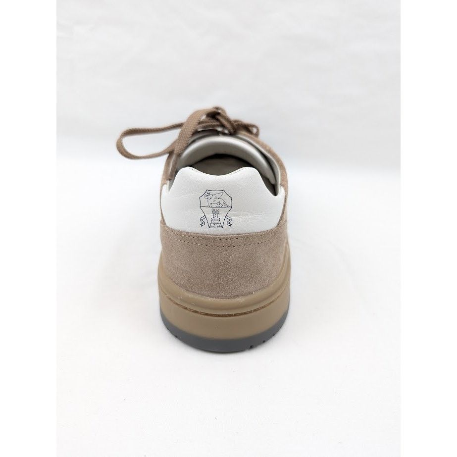 Brunello Cucinelli o1rshd1 Suede Low-Top Sneakers in Beige Size US 9.5 / EU 42-43 - 9 Thumbnail