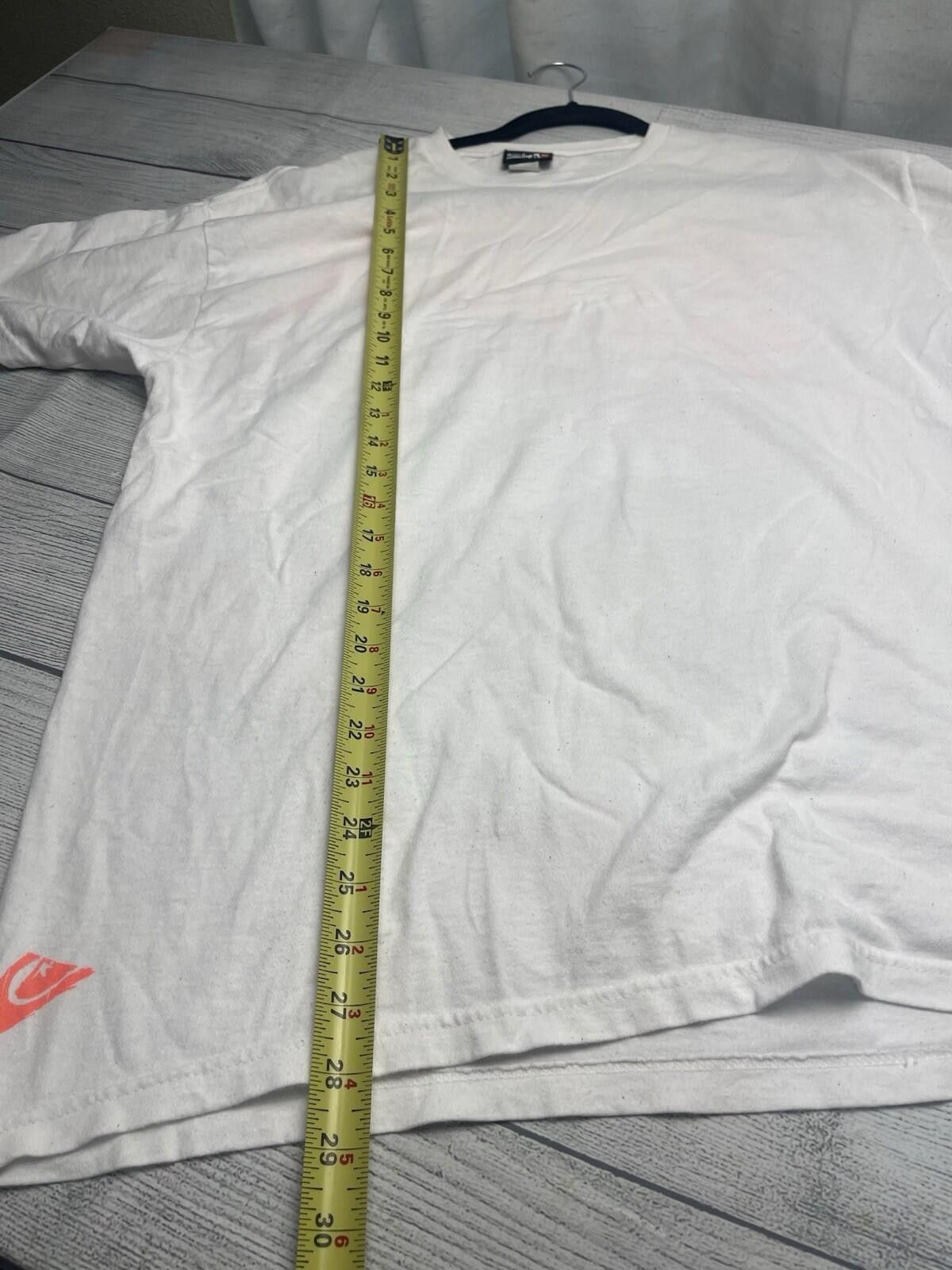 Quiksilver Quicksilver Men's Large Vintage Y2K Skate Surf Orange White Size US L / EU 52-54 / 3 - 5 Thumbnail