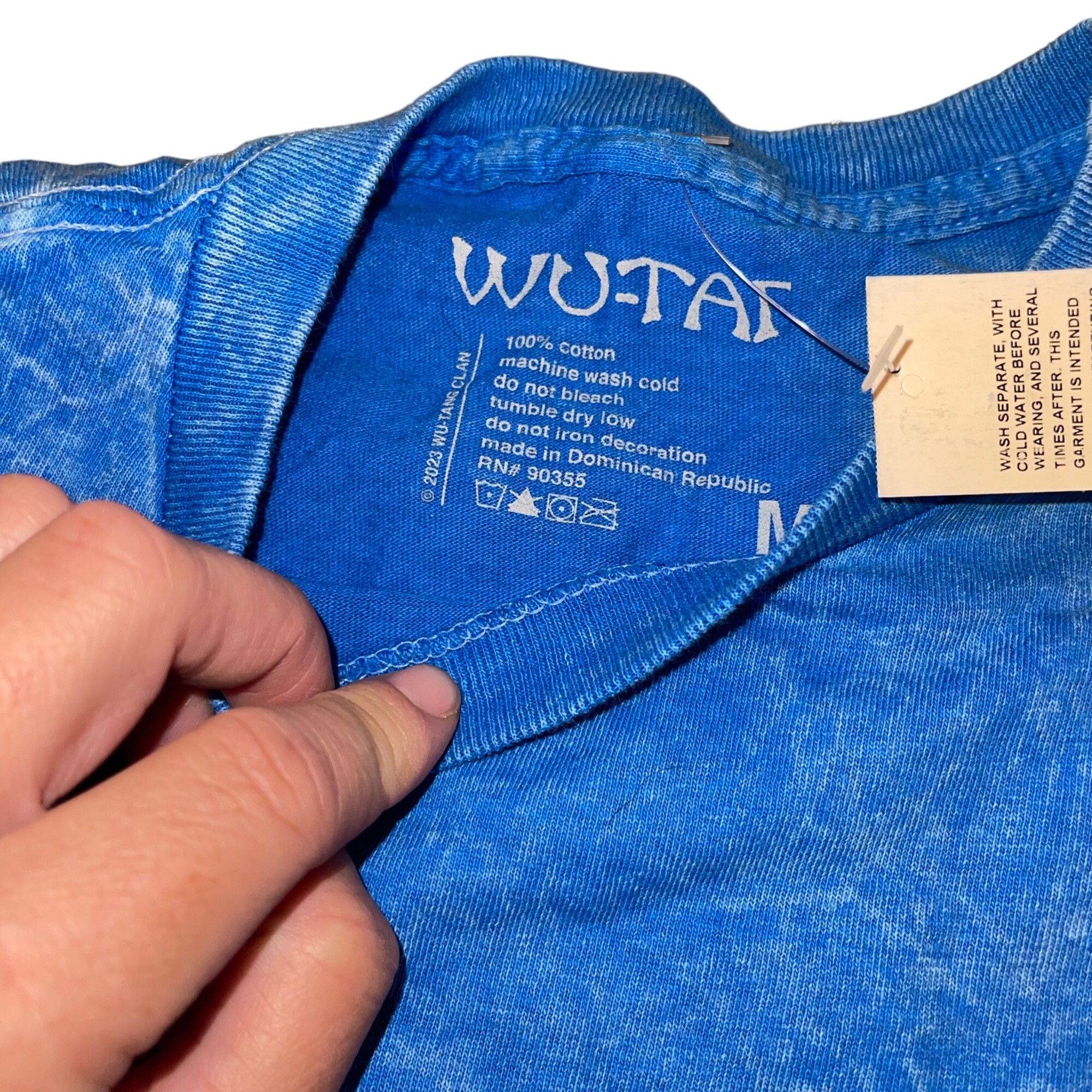 Other Wu Tang Clan Mens Tee Shirt Size Medium Blue Size US M / EU 48-50 / 2 - 4 Thumbnail