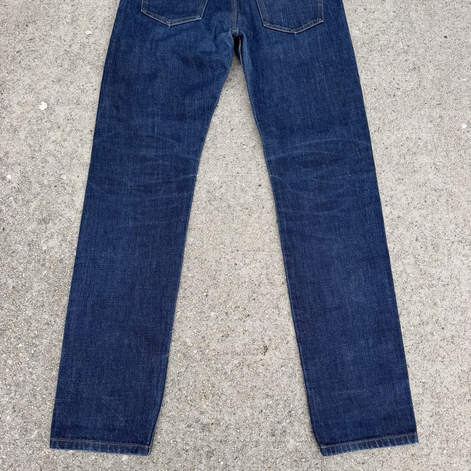 A.P.C. APC Petite Standard Dark Wash Selvedge Denim Jeans Sz 33 Size US 33 - 6 Thumbnail