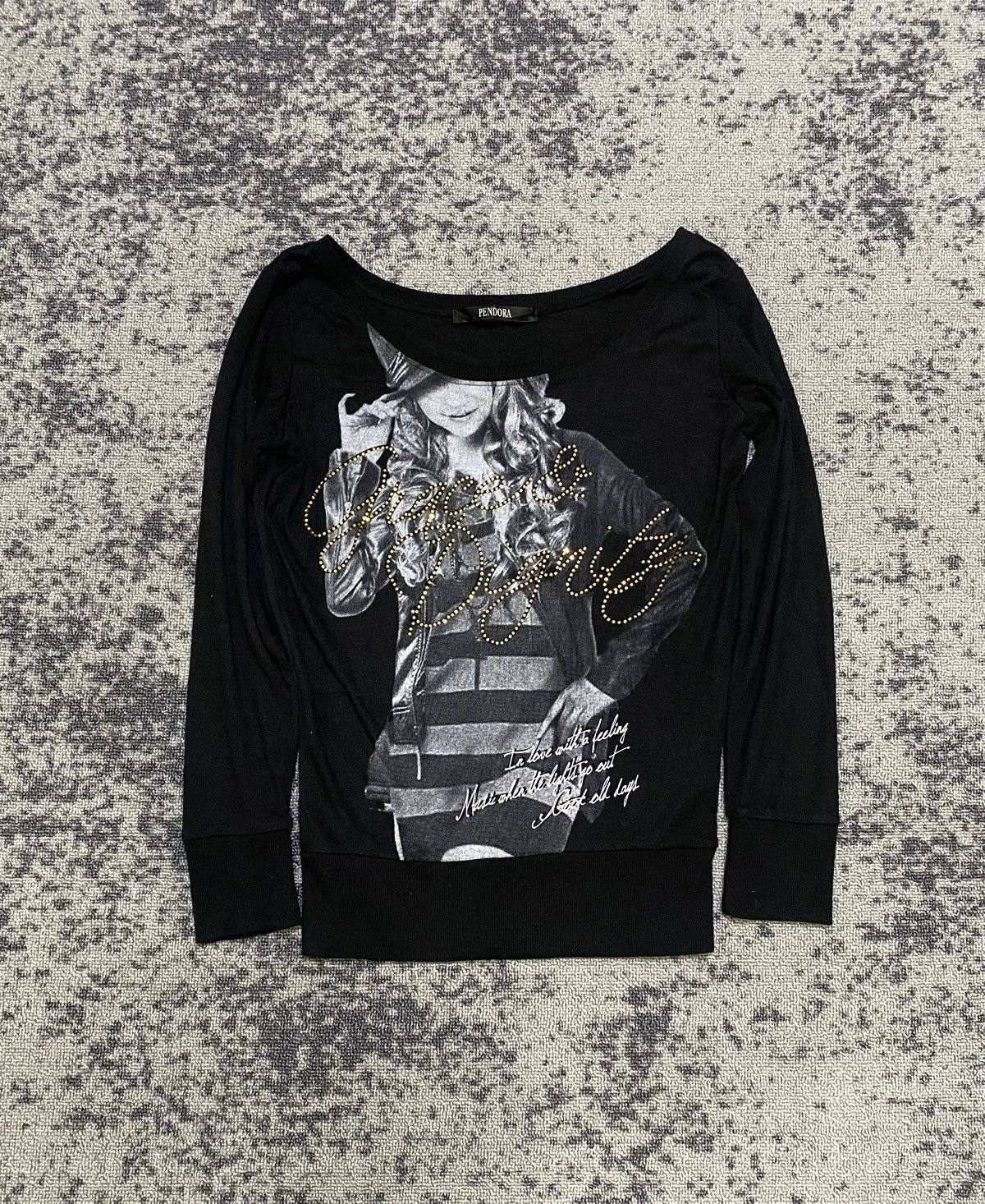 Hysteric Glamour × If Six Was Nine × Le Grande Bleu (L.G.B.) Y2k Pendora ifsixwasnine gothic longsleeve Size M / US 6-8 / IT 42-44 - 1 Thumbnail