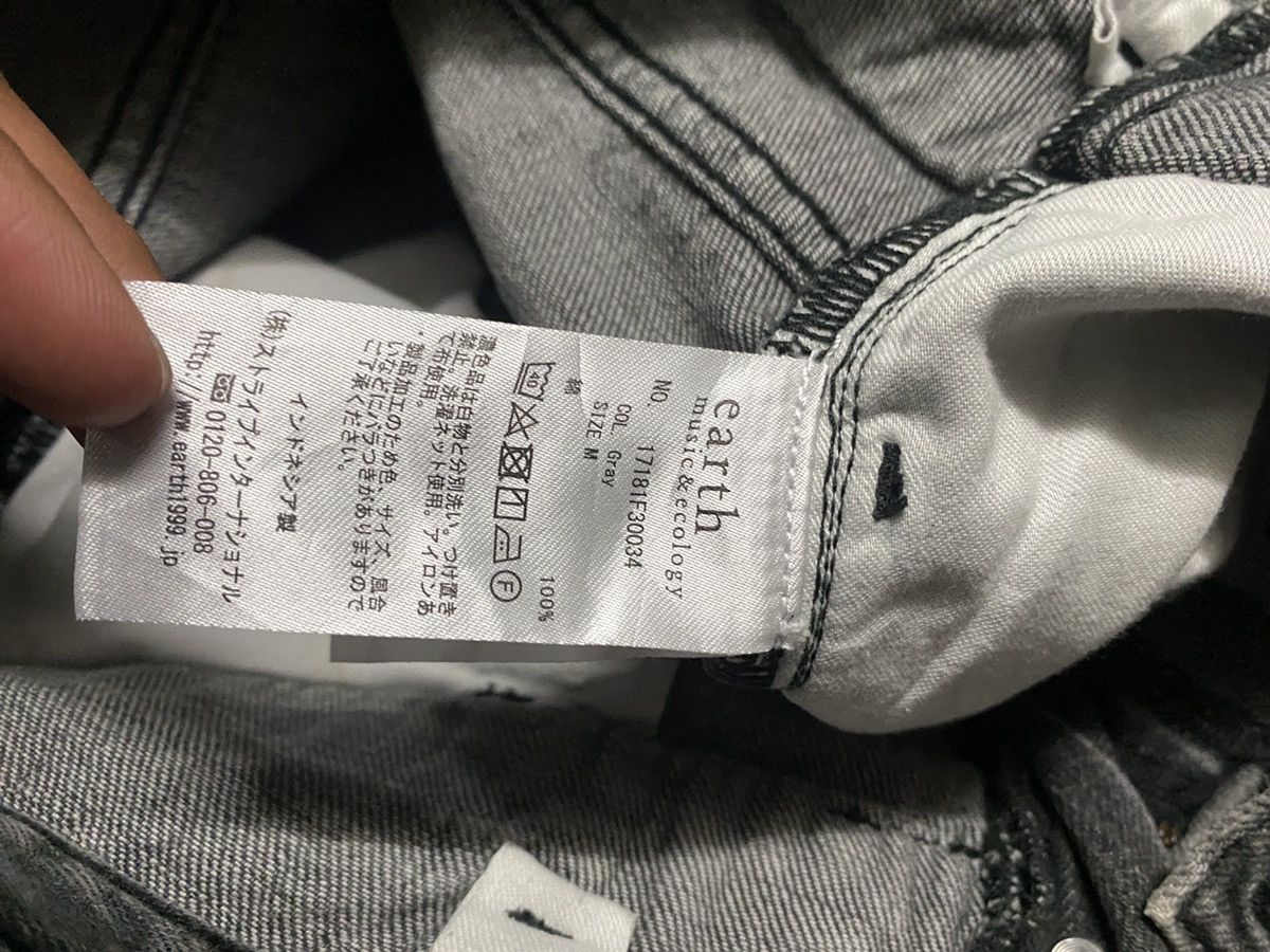 Japanese Brand × Vintage 💥Baggy💥Vintage 90s Style earth Double waist wash Distress Size US 28 / EU 44 - 10 Thumbnail