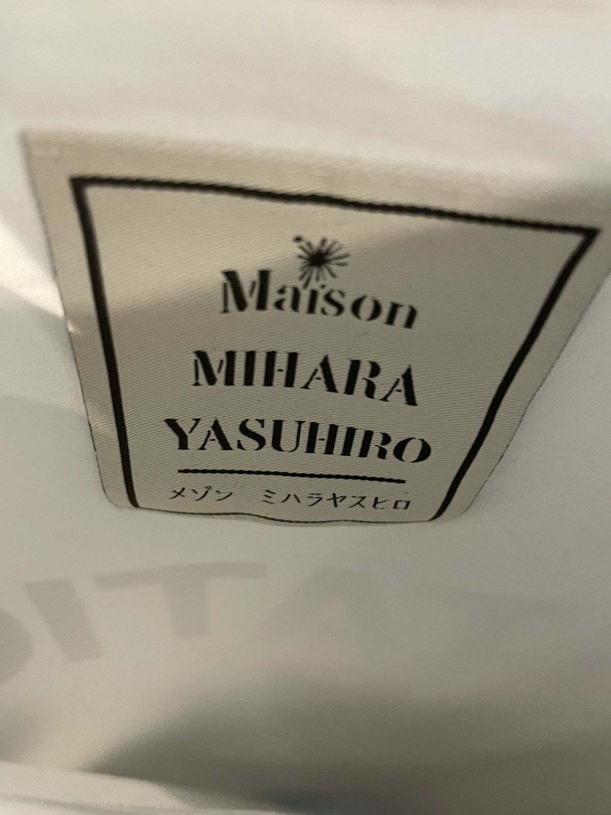 Maison MIHARA YASUHIRO MMY Flags T -Shirt White Extra Large Size US L / EU 52-54 / 3 - 3 Thumbnail