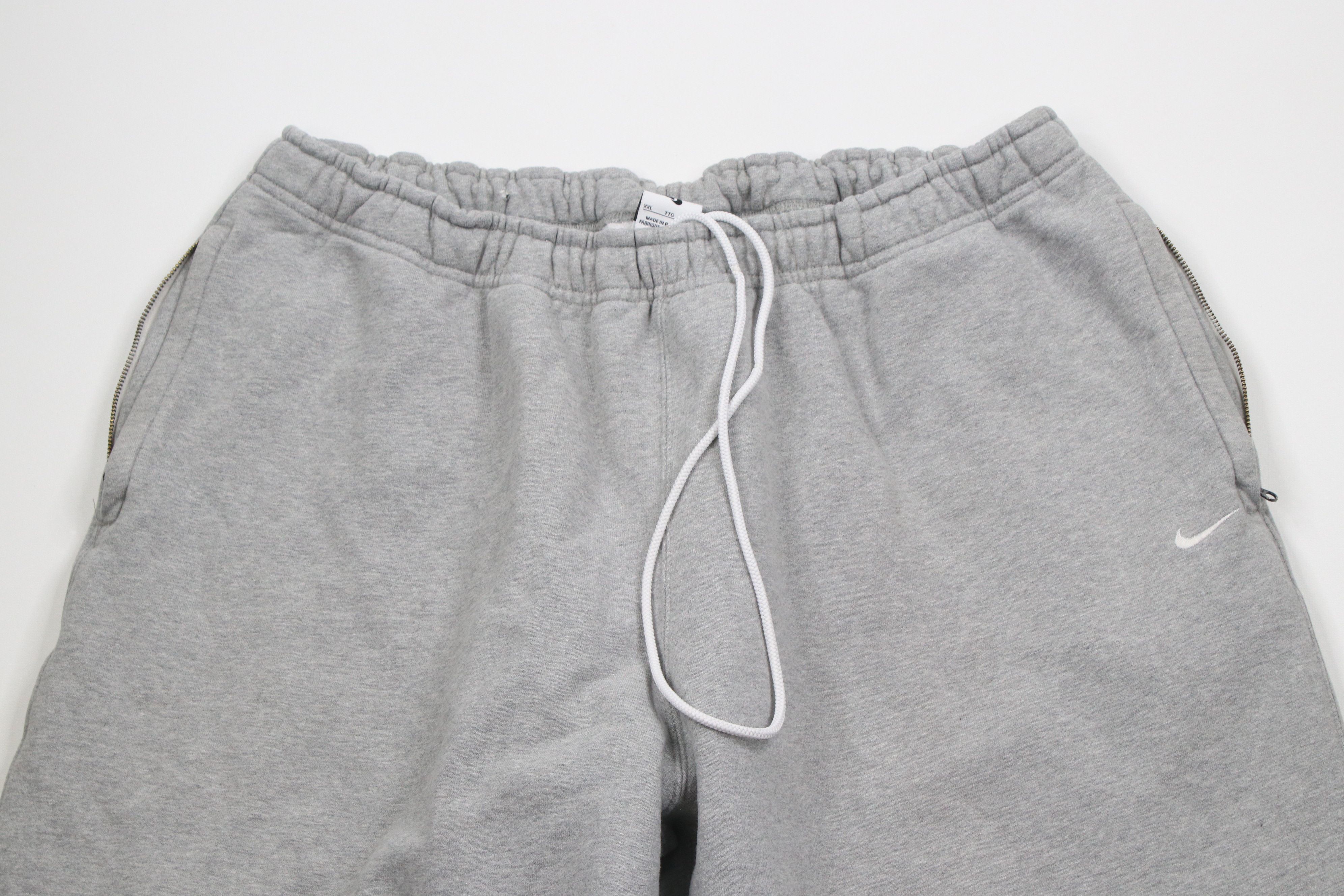 Nike × Vintage Vintage Y2K Nike Mini Swoosh Heavyweight Sweatpants Joggers Size US 40 / EU 56 - 2 Thumbnail